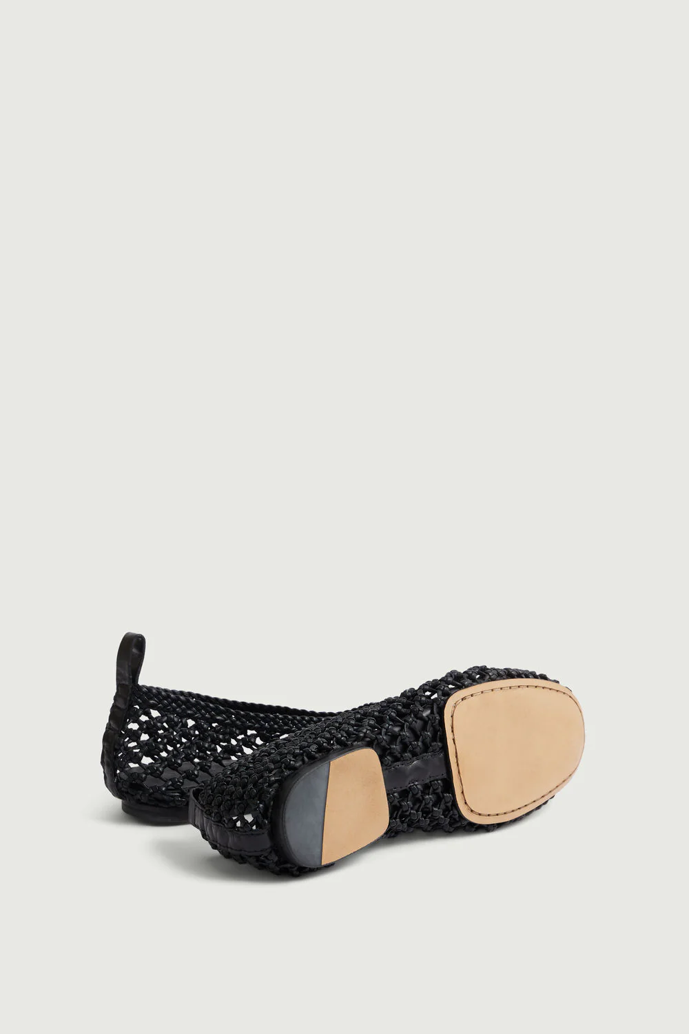 BLACK TOSCA BALLET FLATS - Image 3