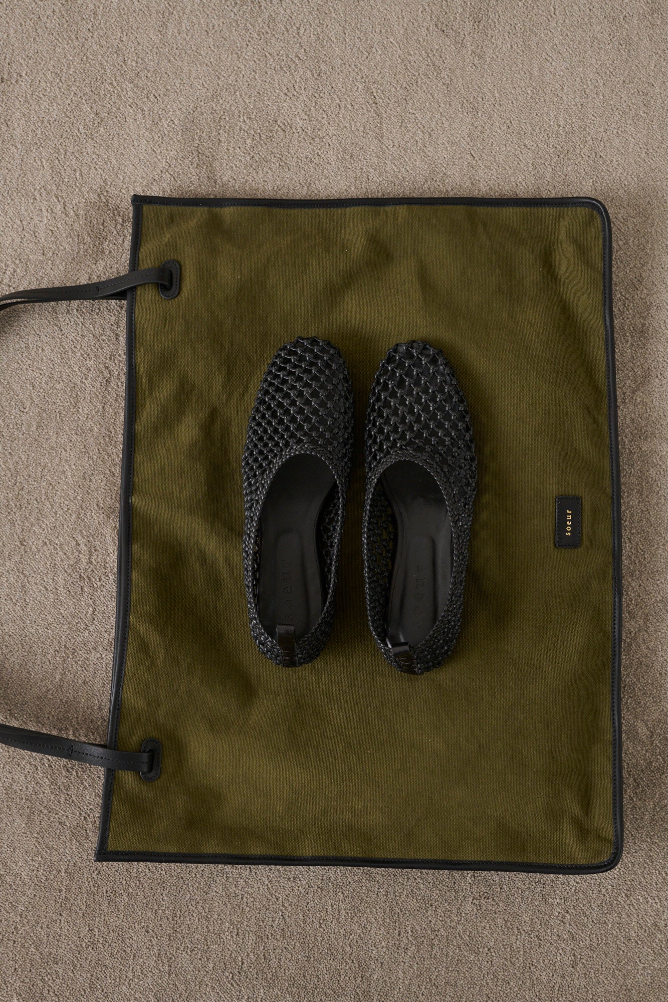 BLACK TOSCA BALLET FLATS - Image 5