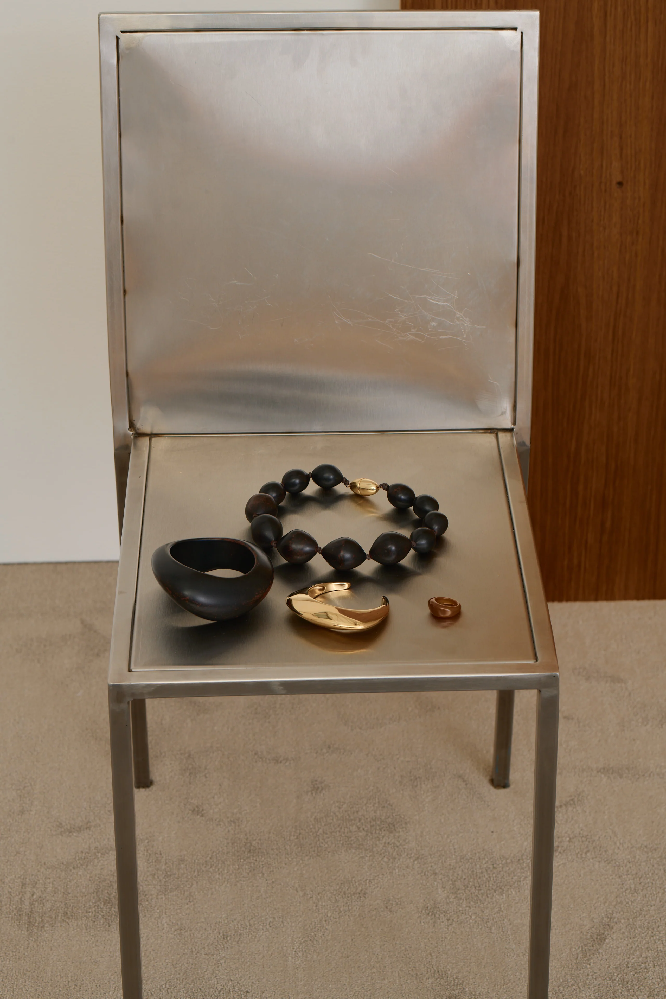 ZAMIA BROWN NECKLACE - Image 4