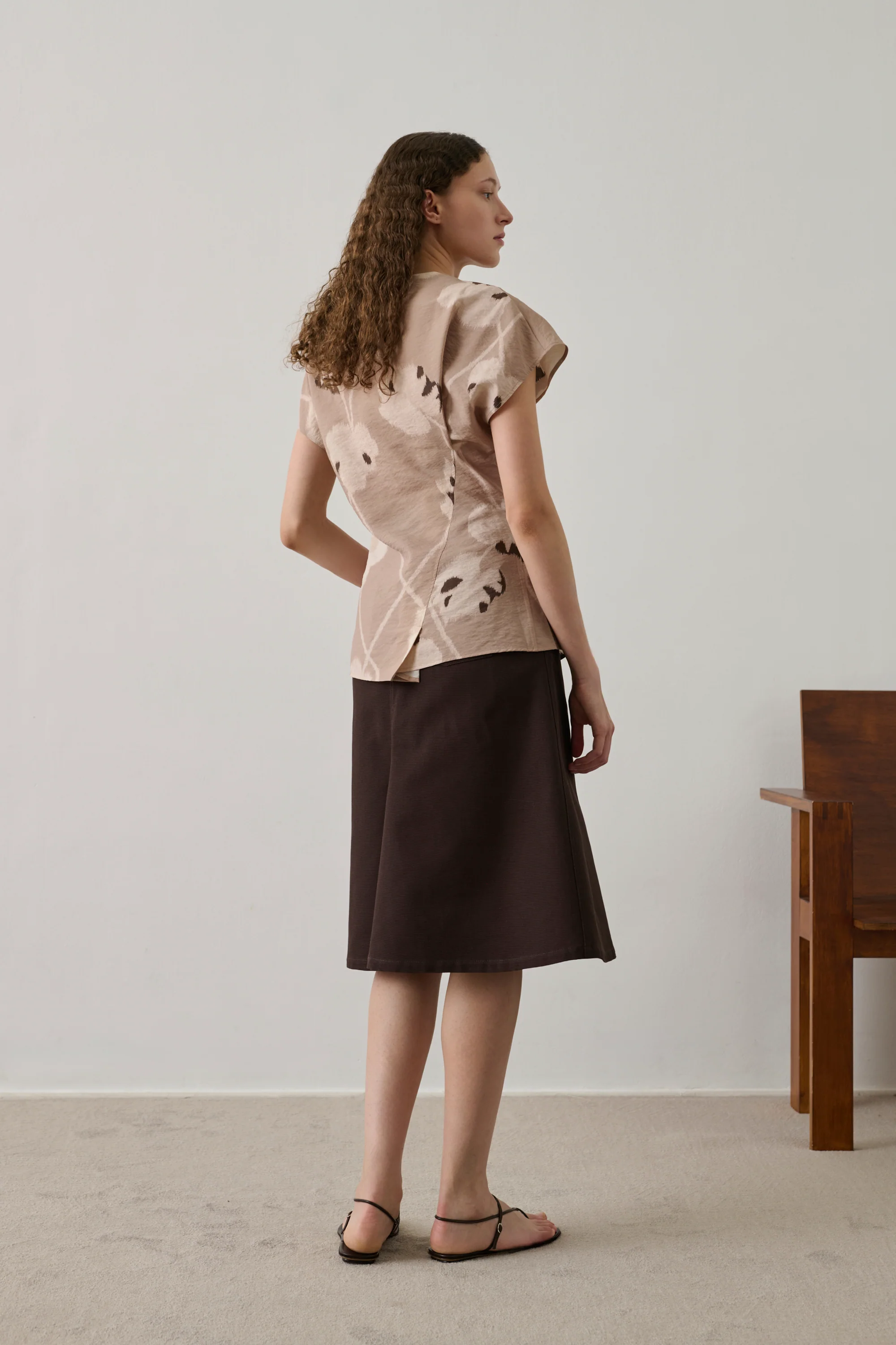 BEIGE BLOUSE FEDORA - Image 2