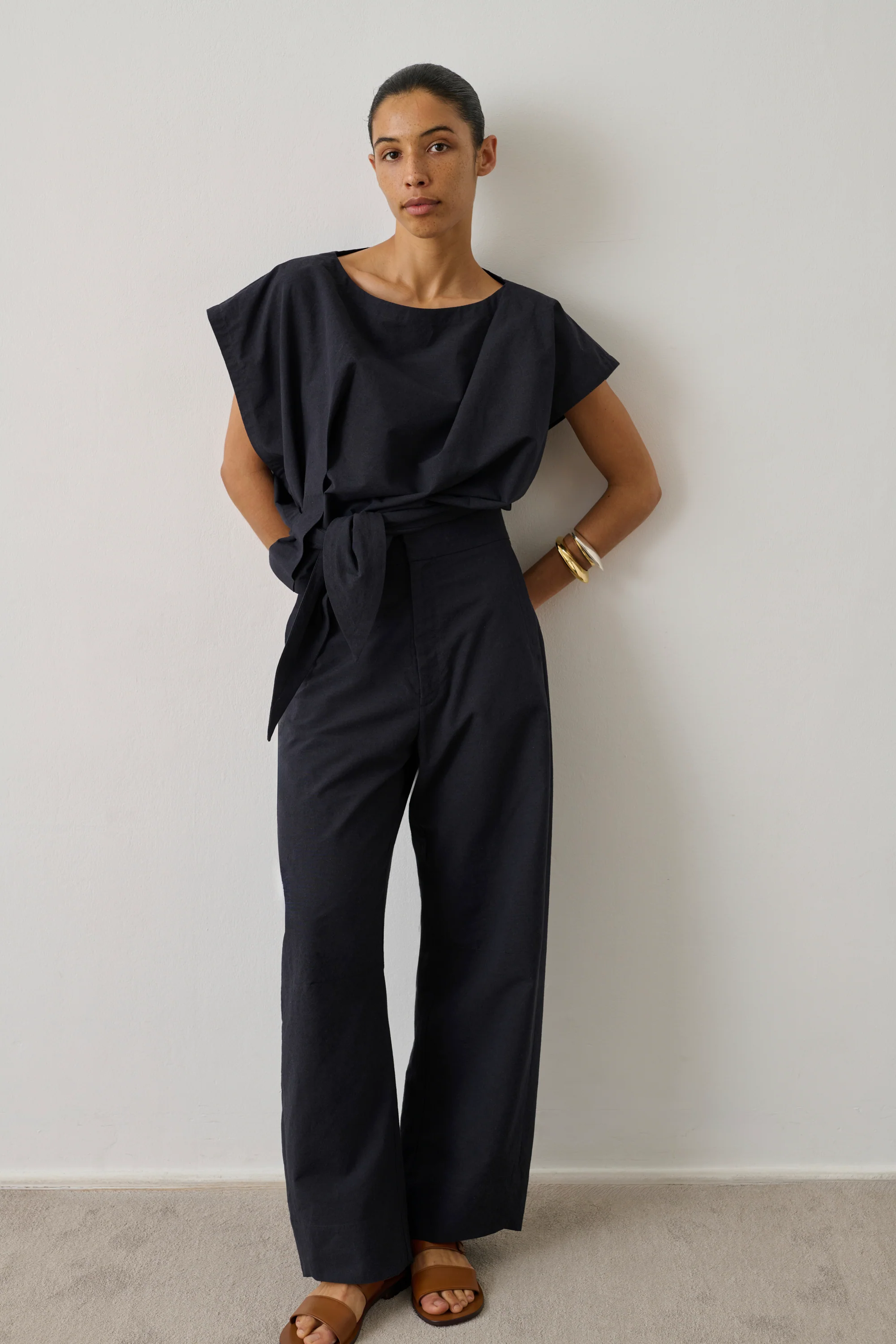BLUE ITEA BLOUSE