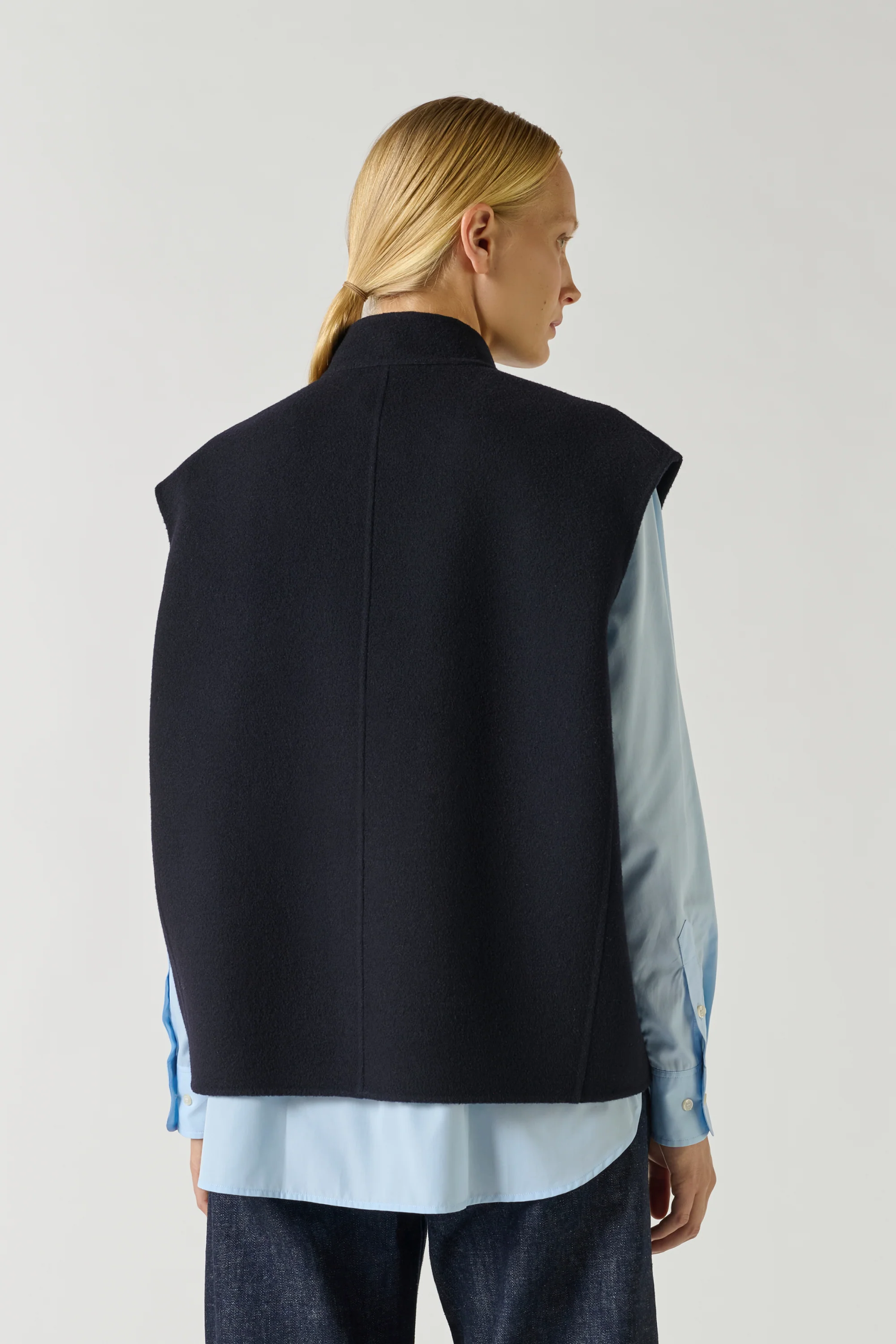 NAVY ADELINE JACKET - Image 3