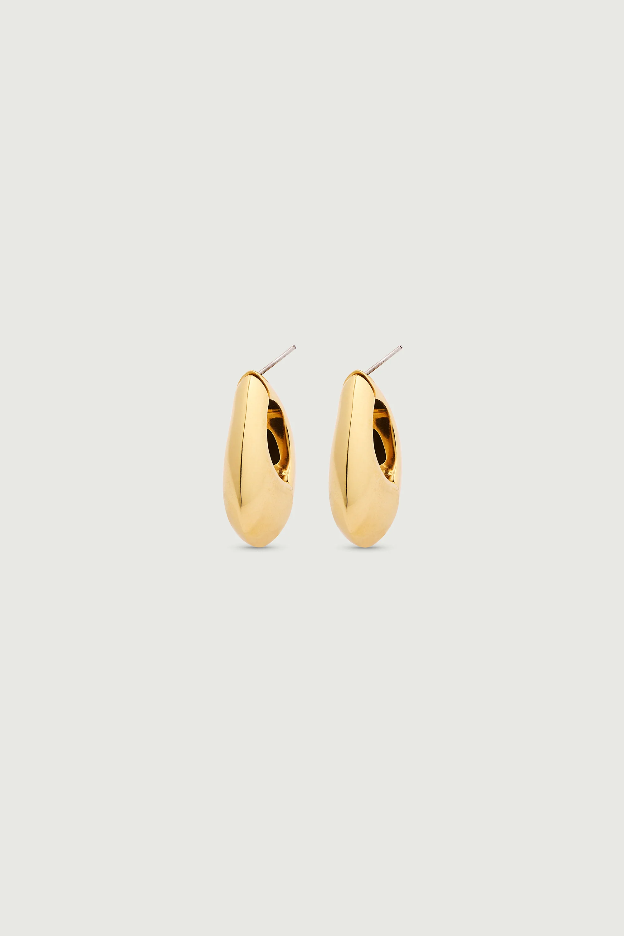 MAXI GOLD EARRINGS - Image 2