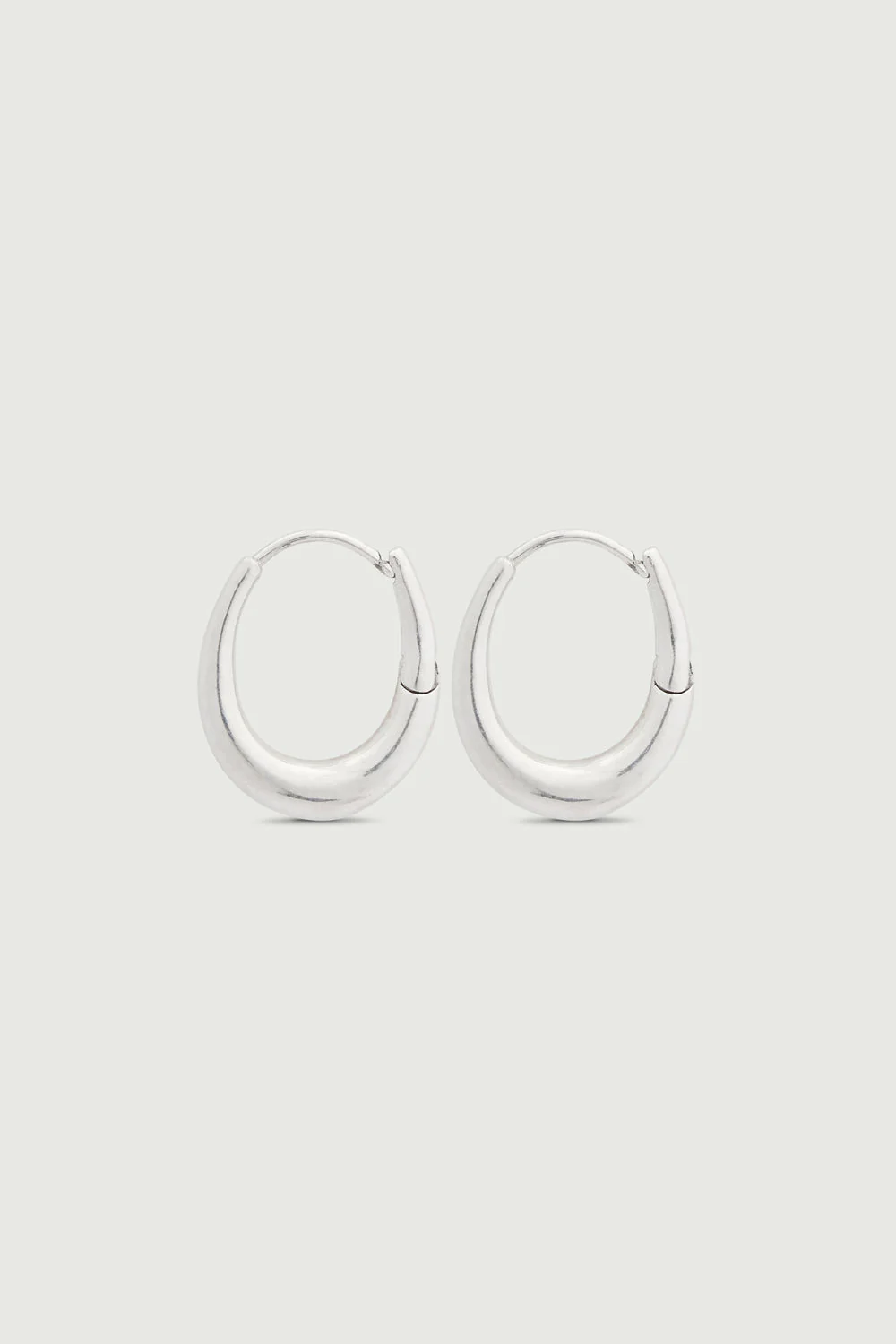 LARGE SILVER HOOPS