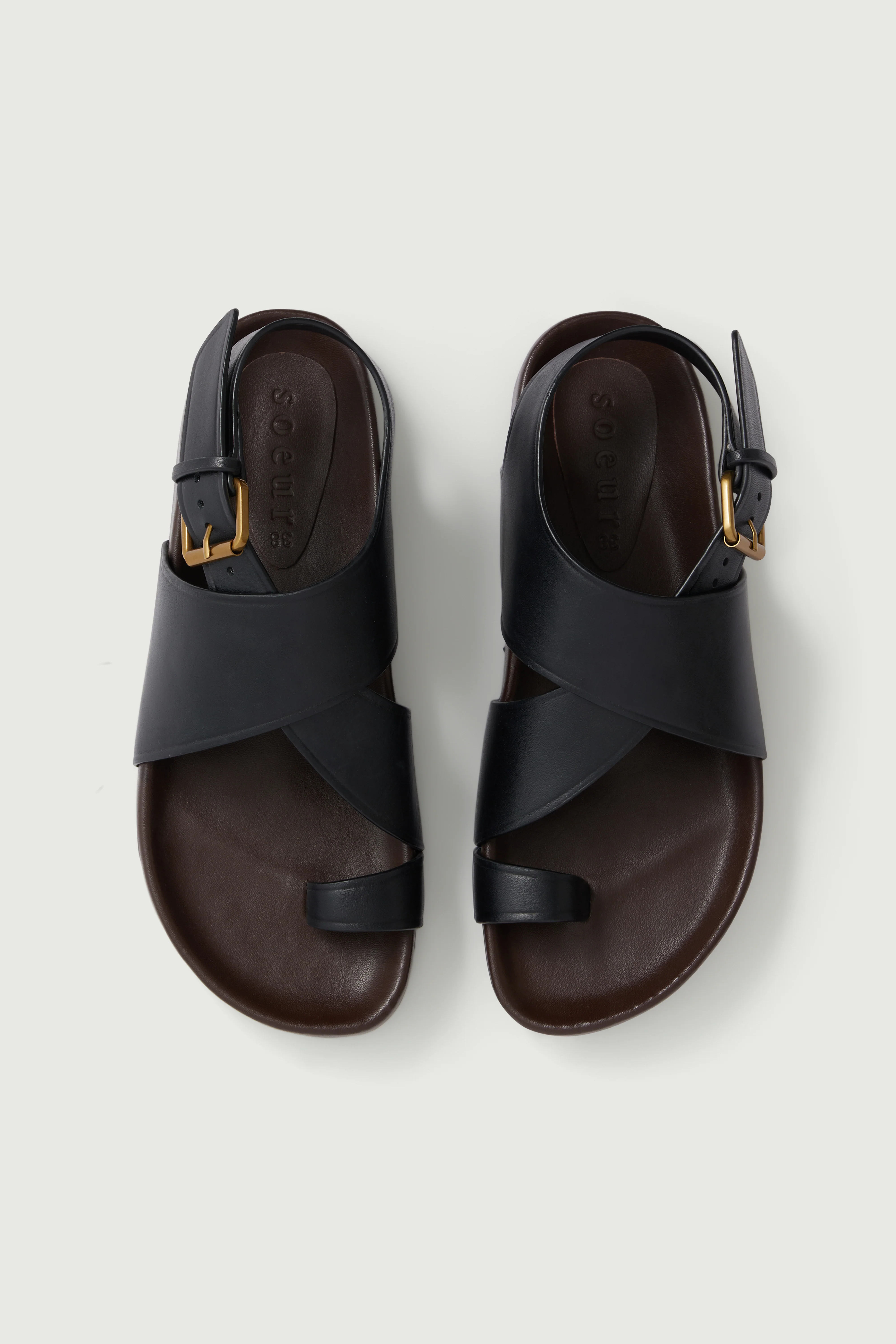 BLACK DOMANI SANDALS - Image 4