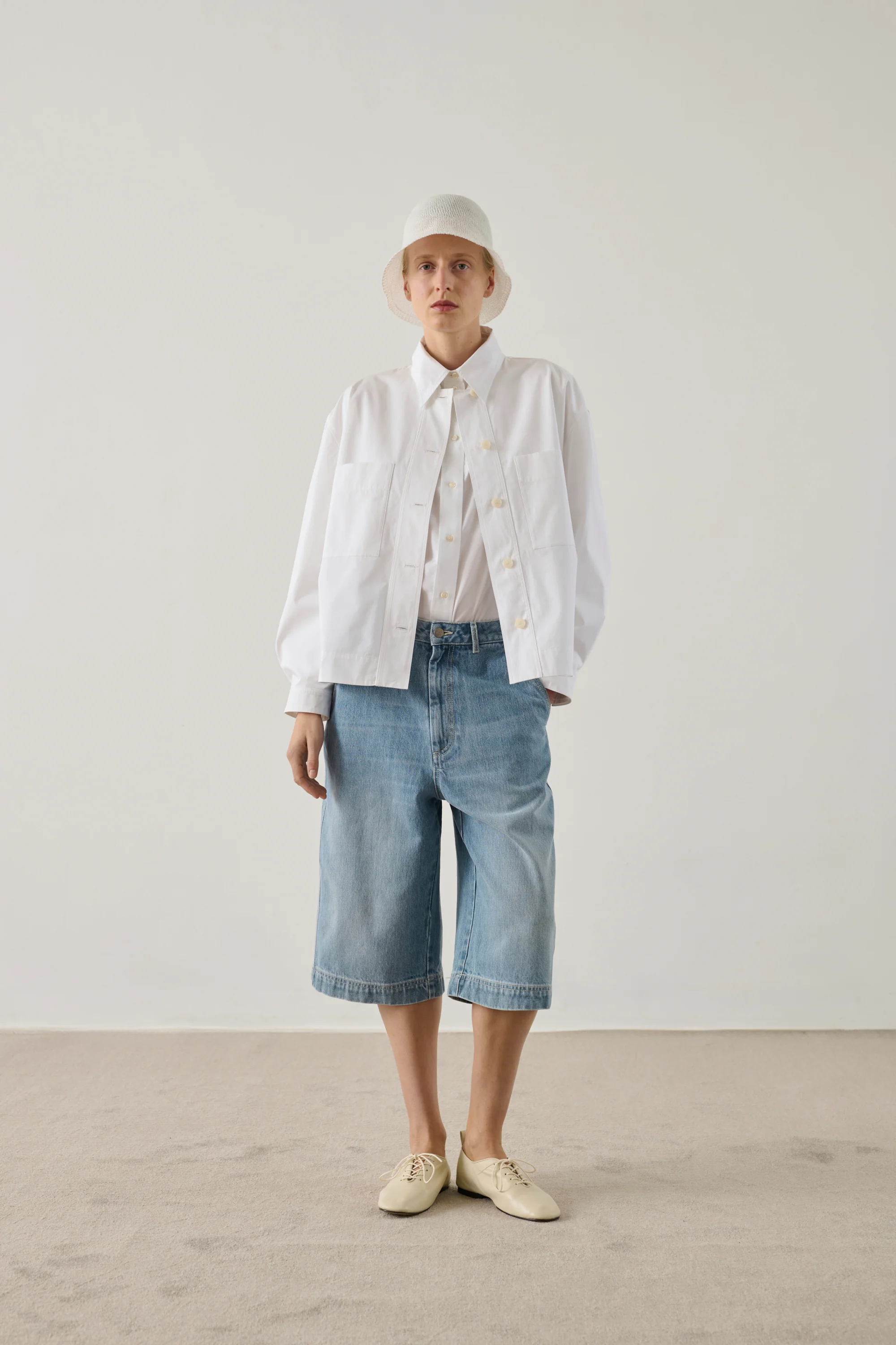 WHITE HORTENSE SHIRT - Image 3