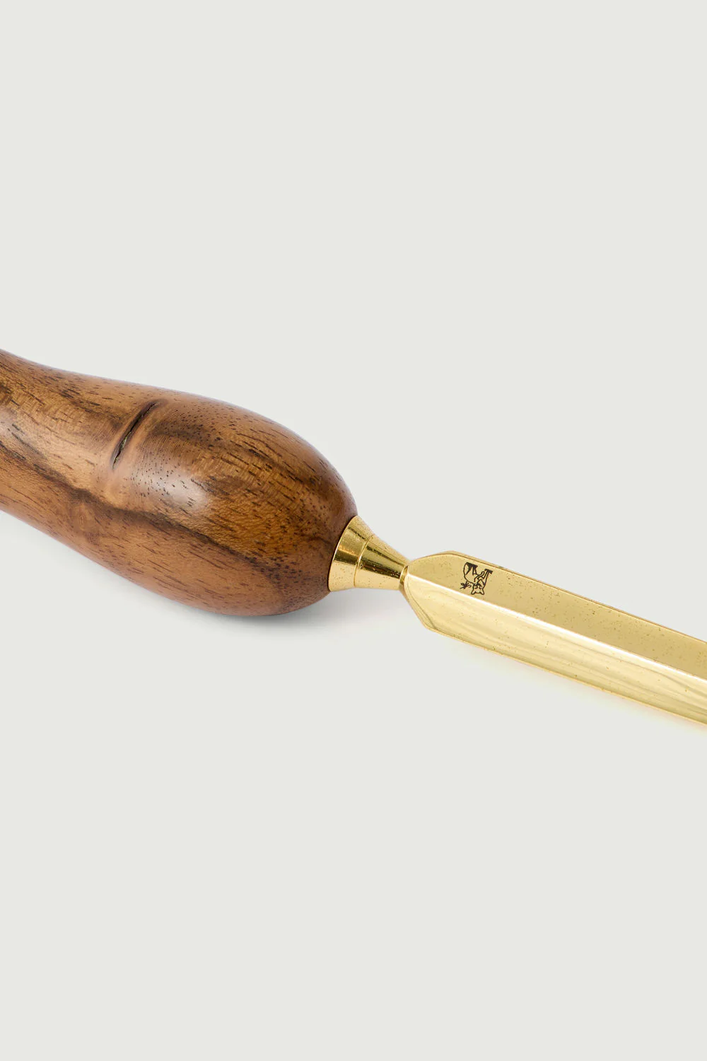 BRASS AND WOODEN PAPER CUTTER - Image 3