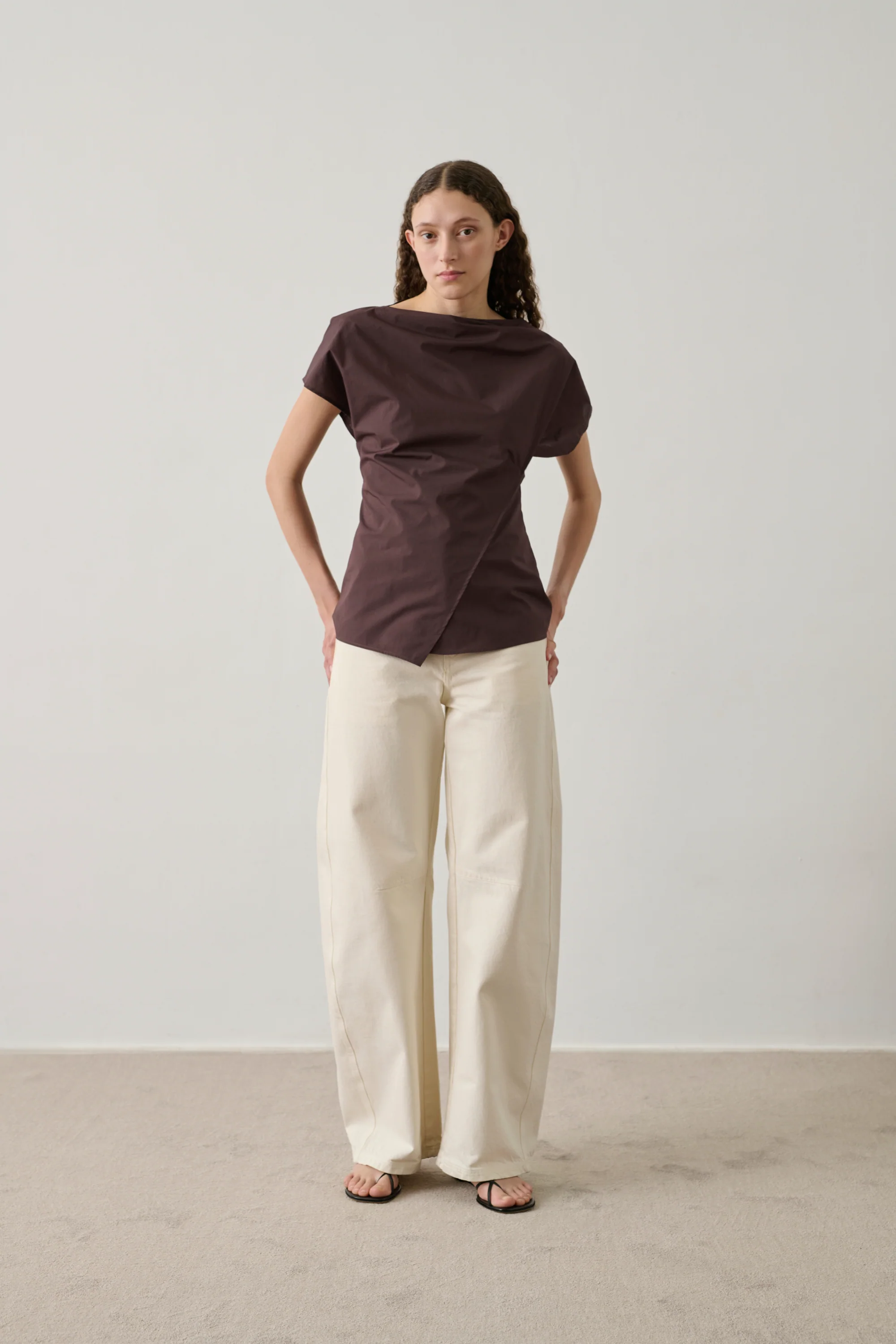 WHITE GASPARD JEANS