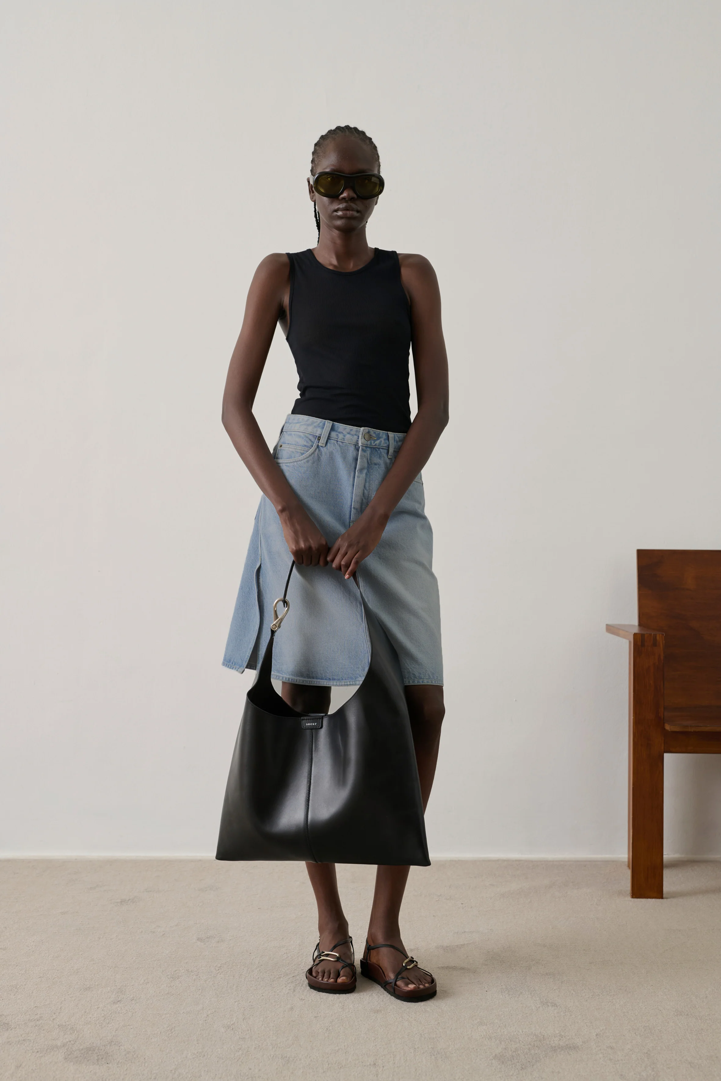BLUE ELYNE SKIRT - Image 4