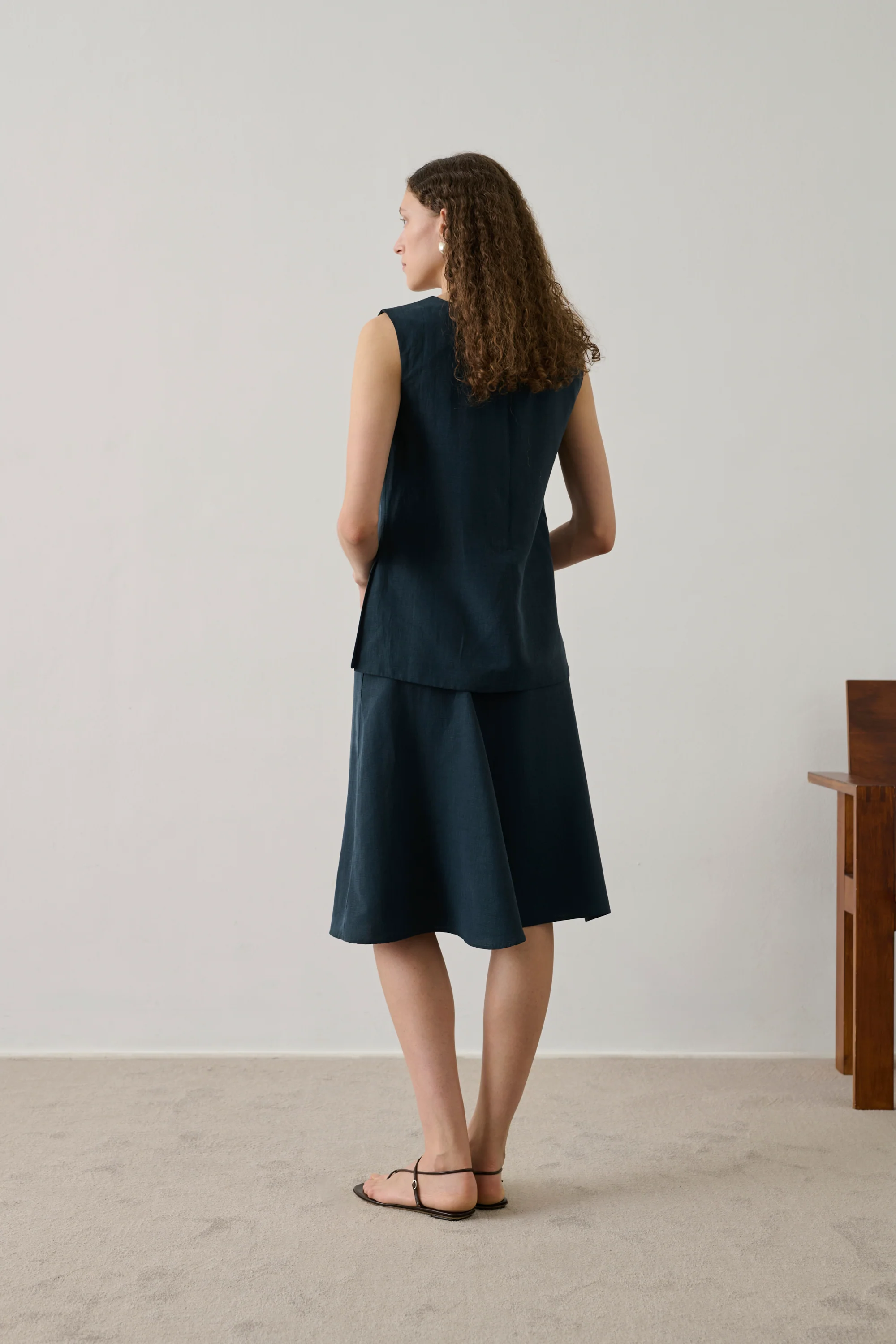 BLUE GALI SKIRT - Image 2