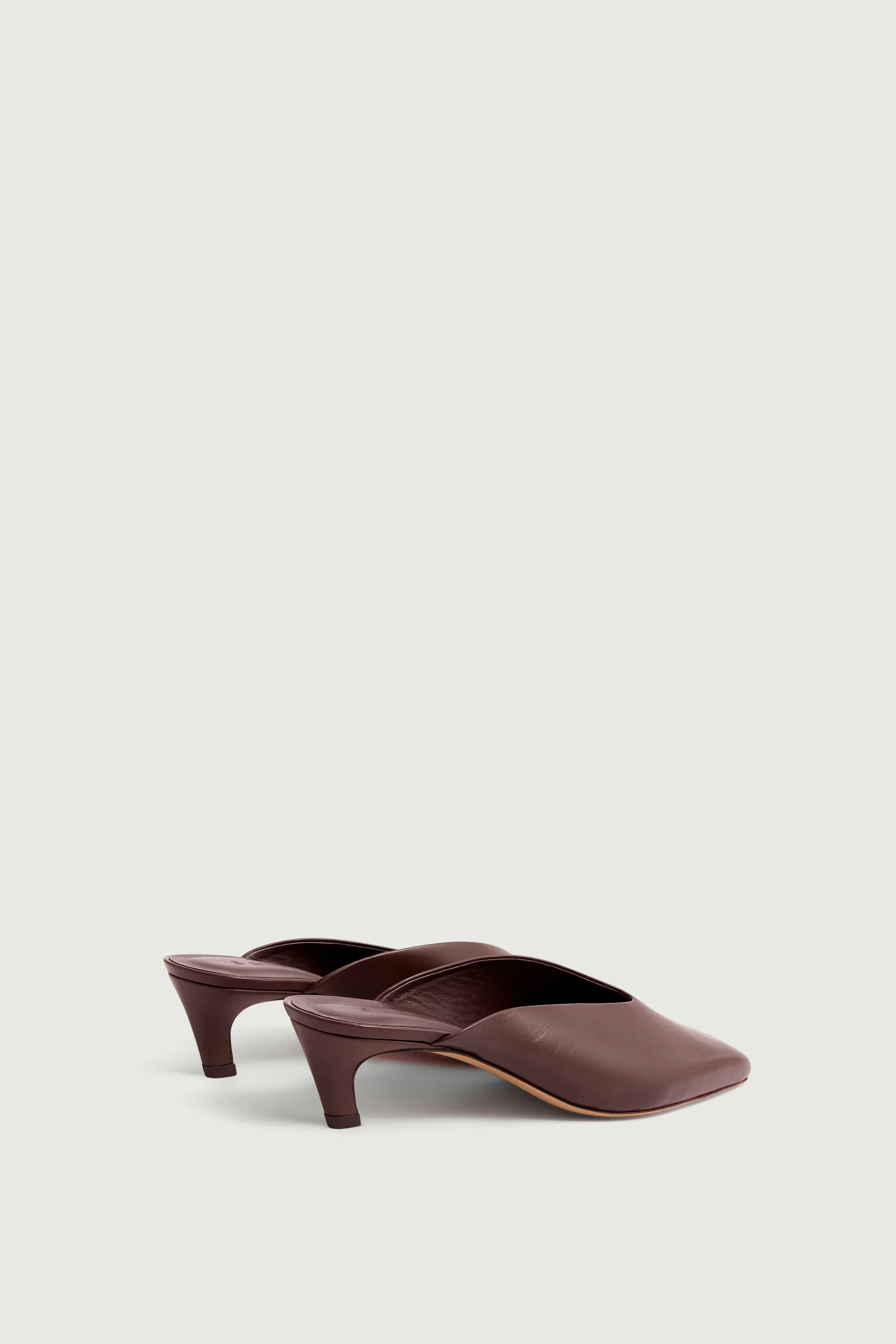 BROWN AMALIE MULES - Image 5