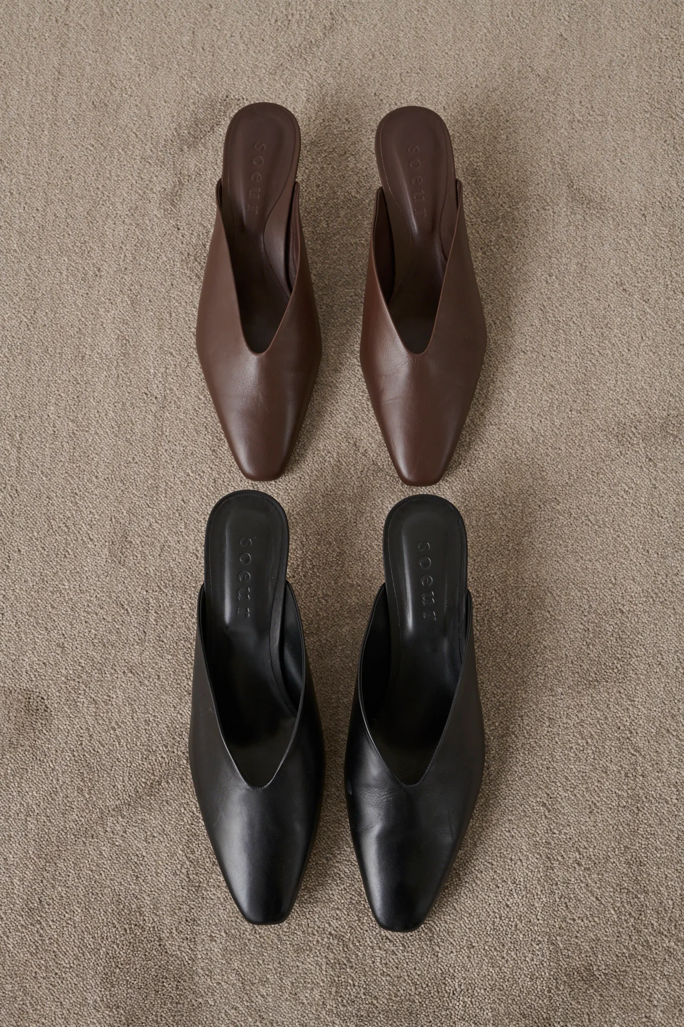 BLACK AMALIE MULES - Image 7