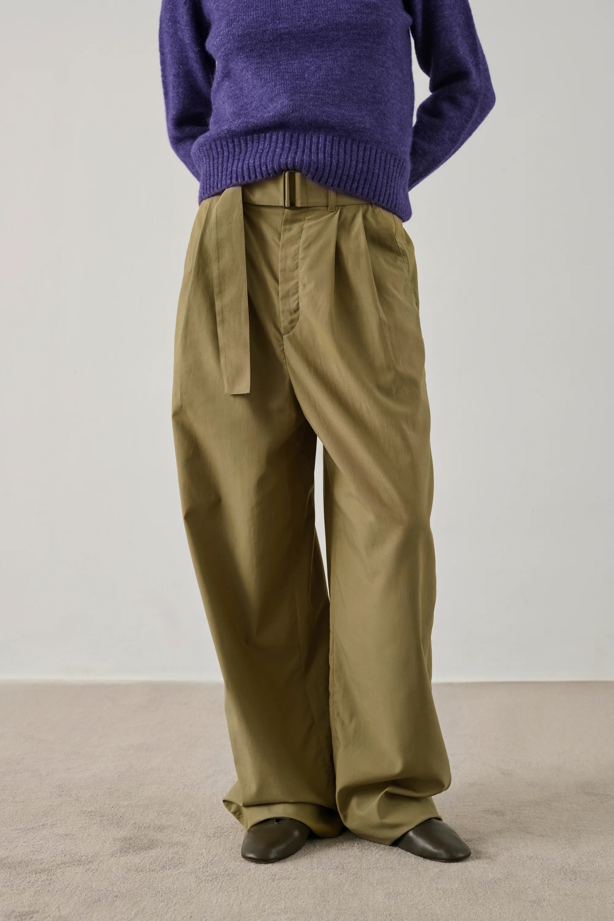 BEIGE COLE TROUSERS - Image 2