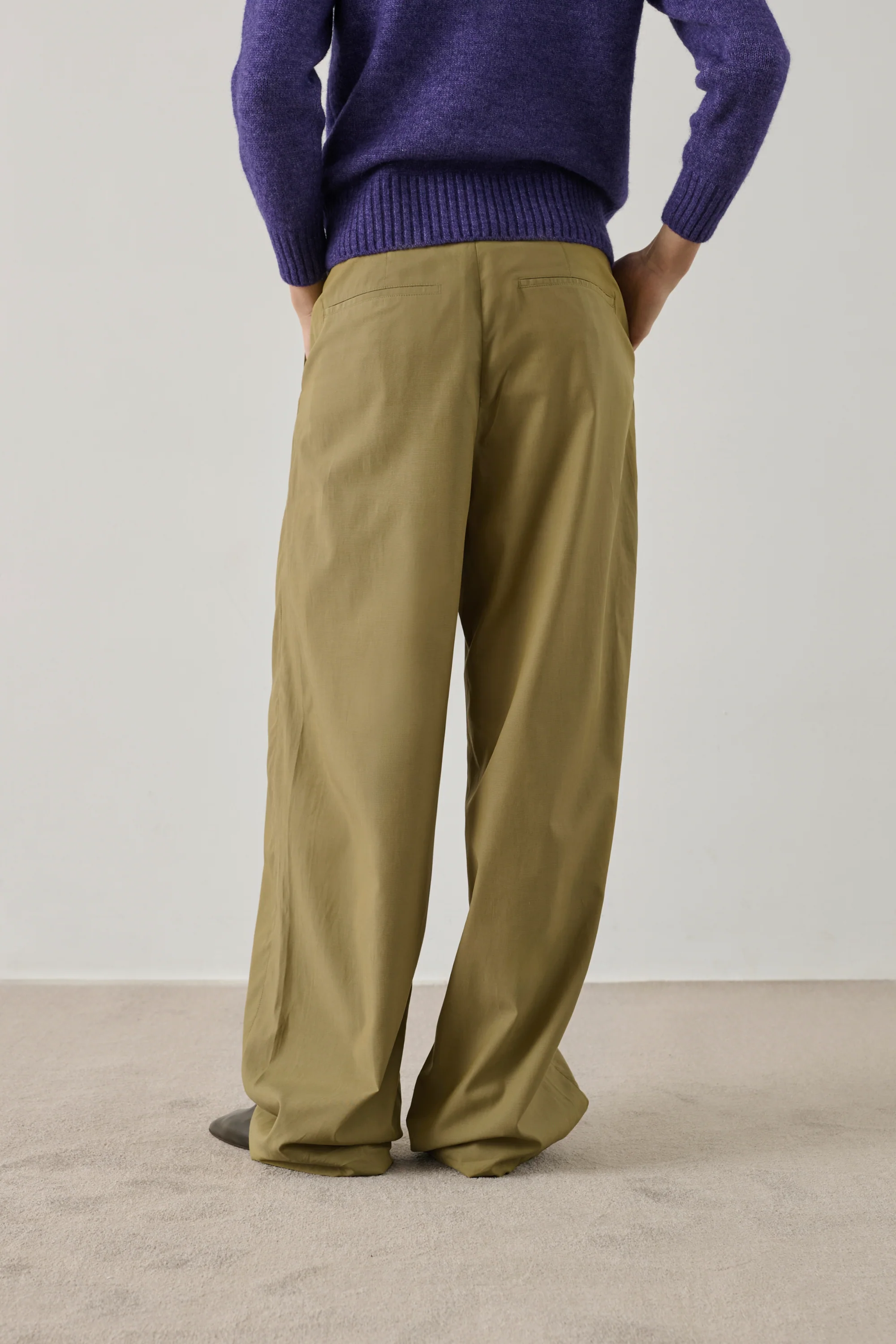 BEIGE COLE TROUSERS - Image 3