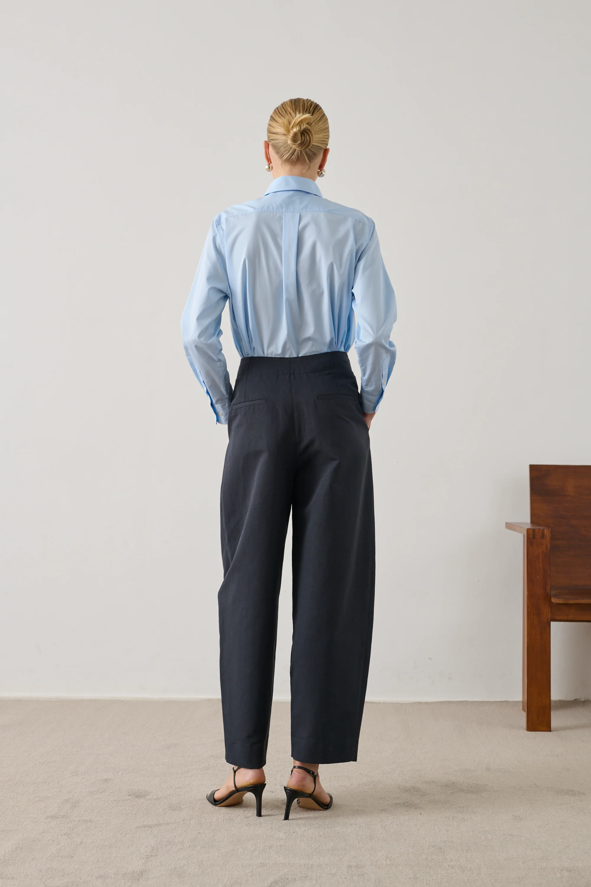 BLACK DALEY TROUSERS - Image 3