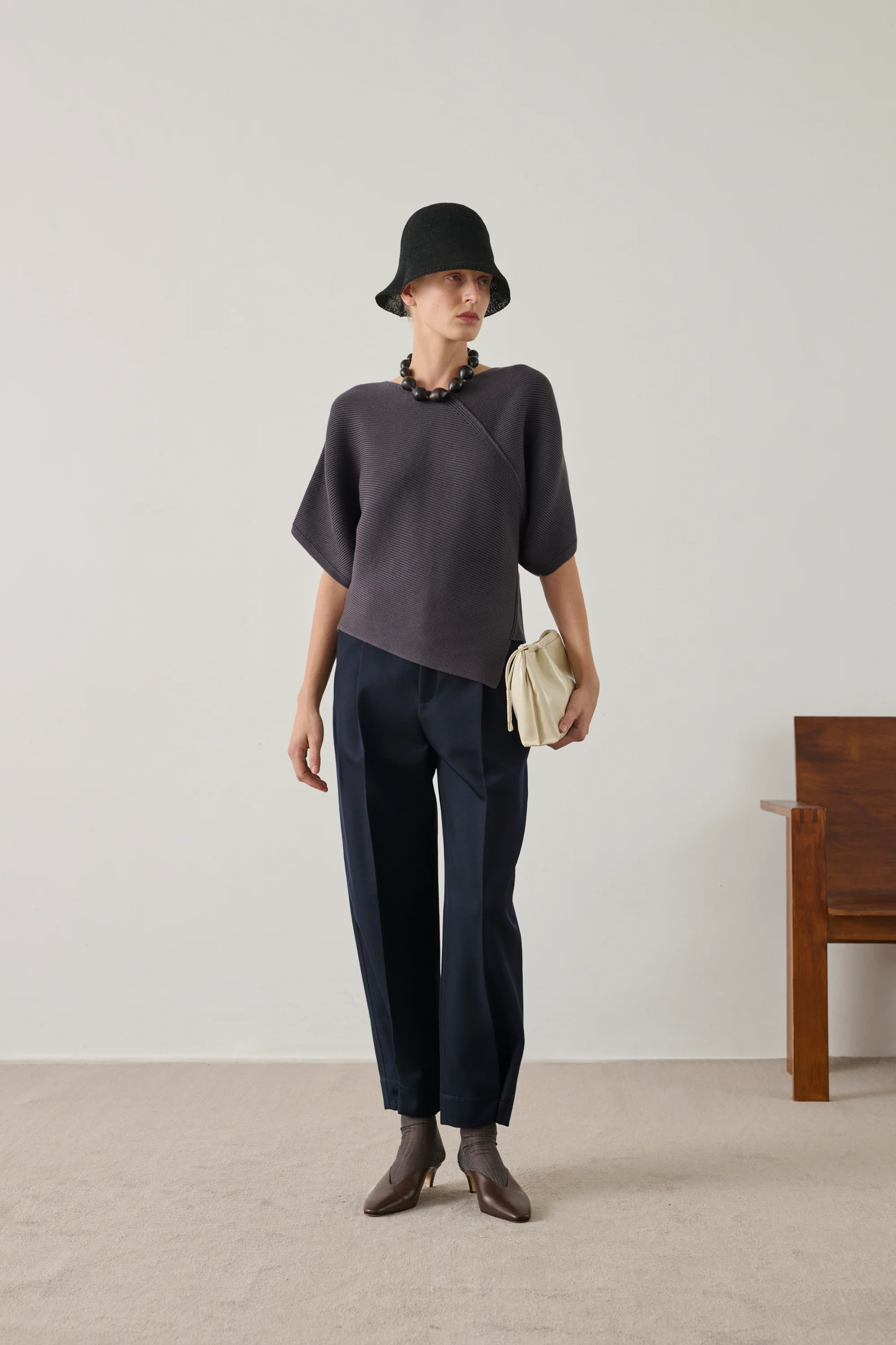 FELIX NAVY TROUSERS - Image 5