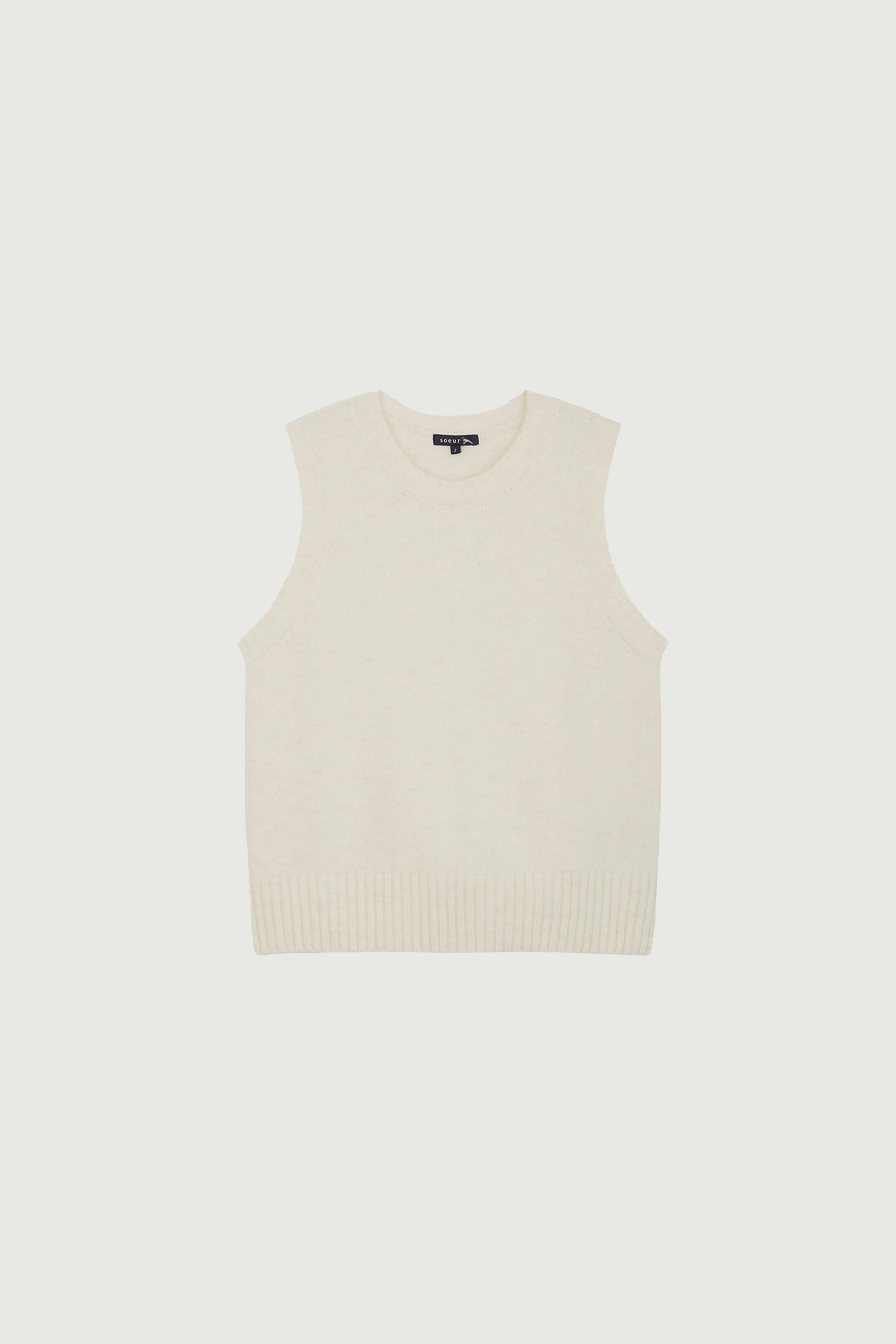 NAMASTE OFF-WHITE SWEATER - Image 5