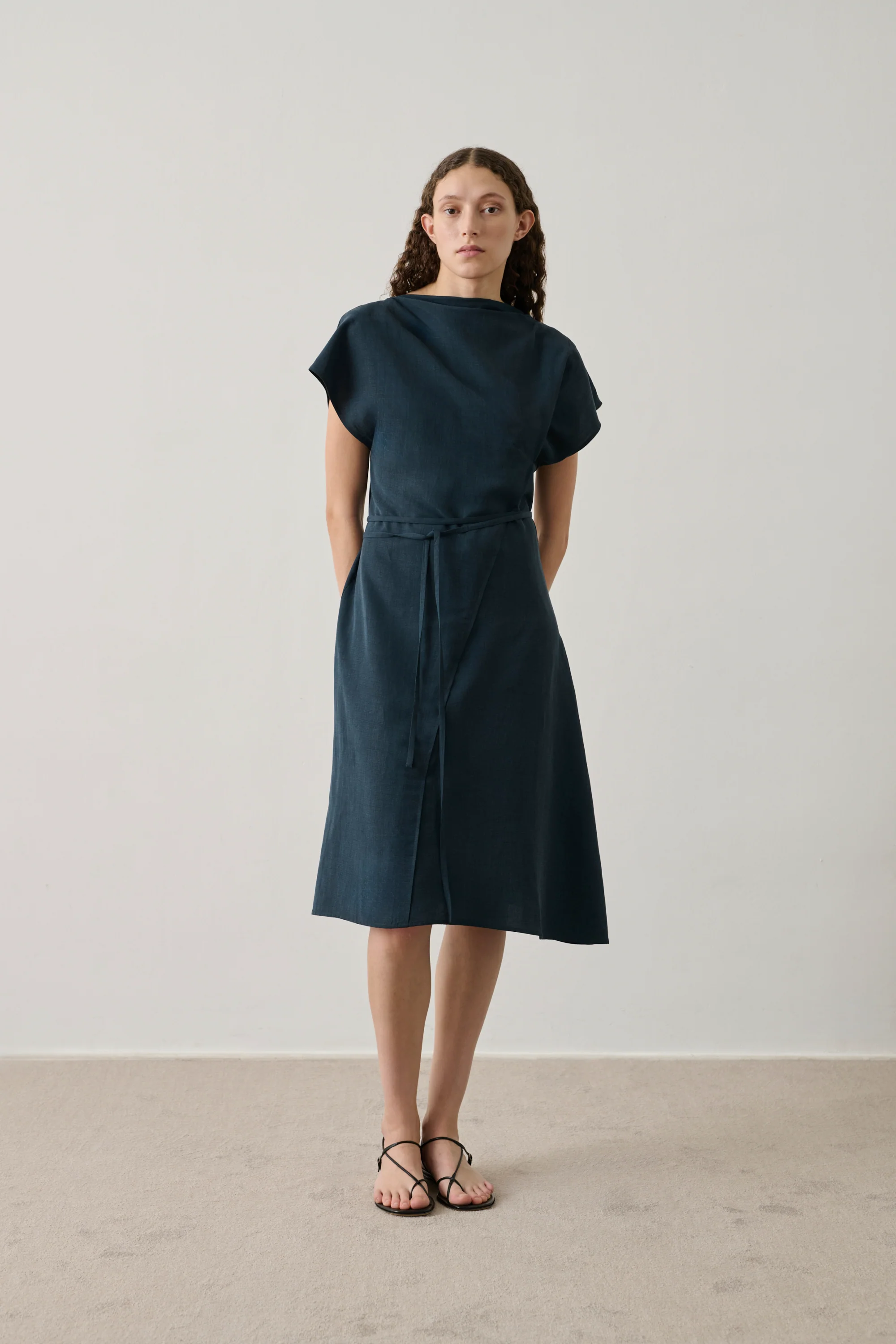 BLUE FELICIE DRESS