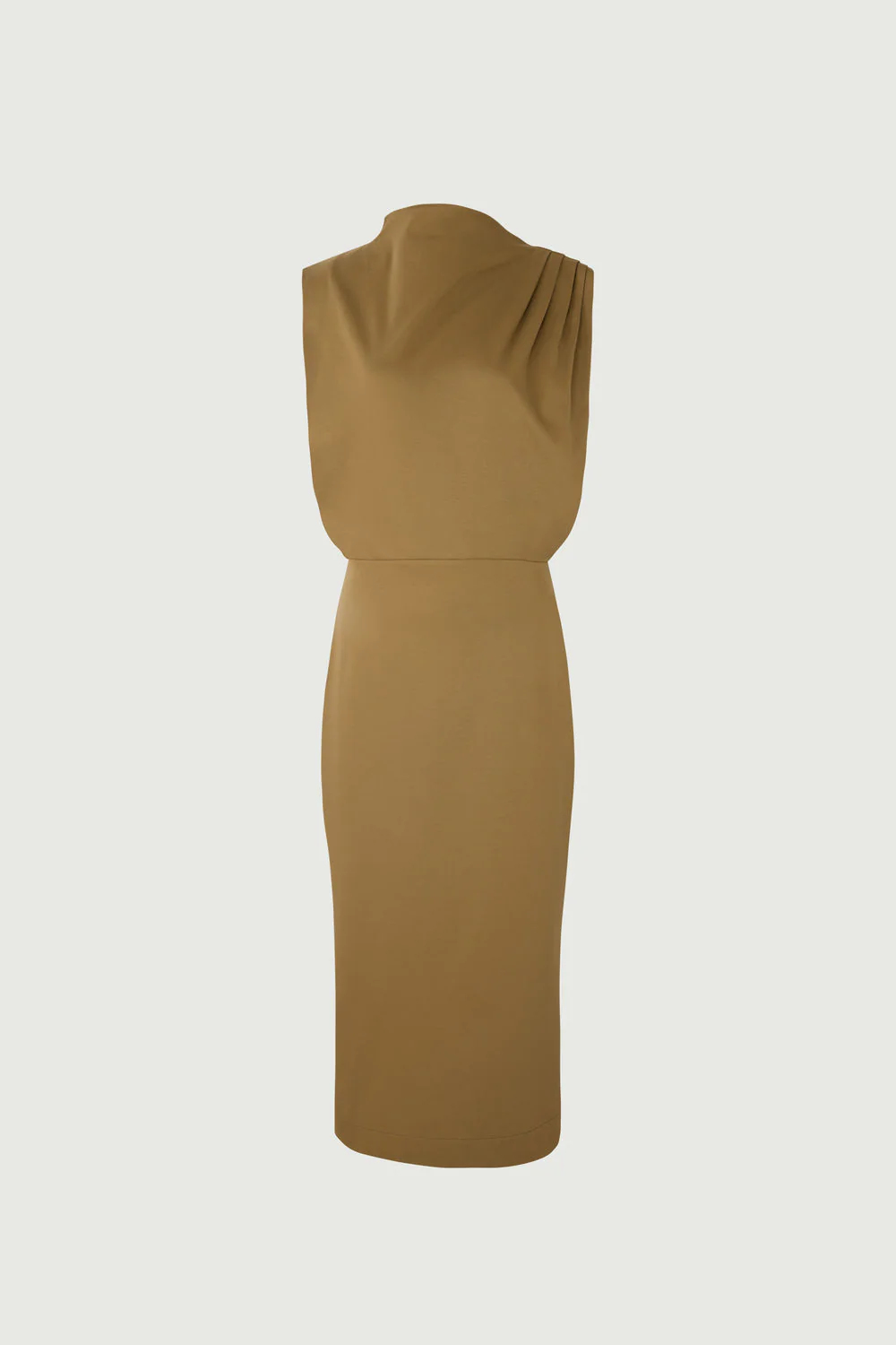 BEIGE GEMMA DRESS - Image 5