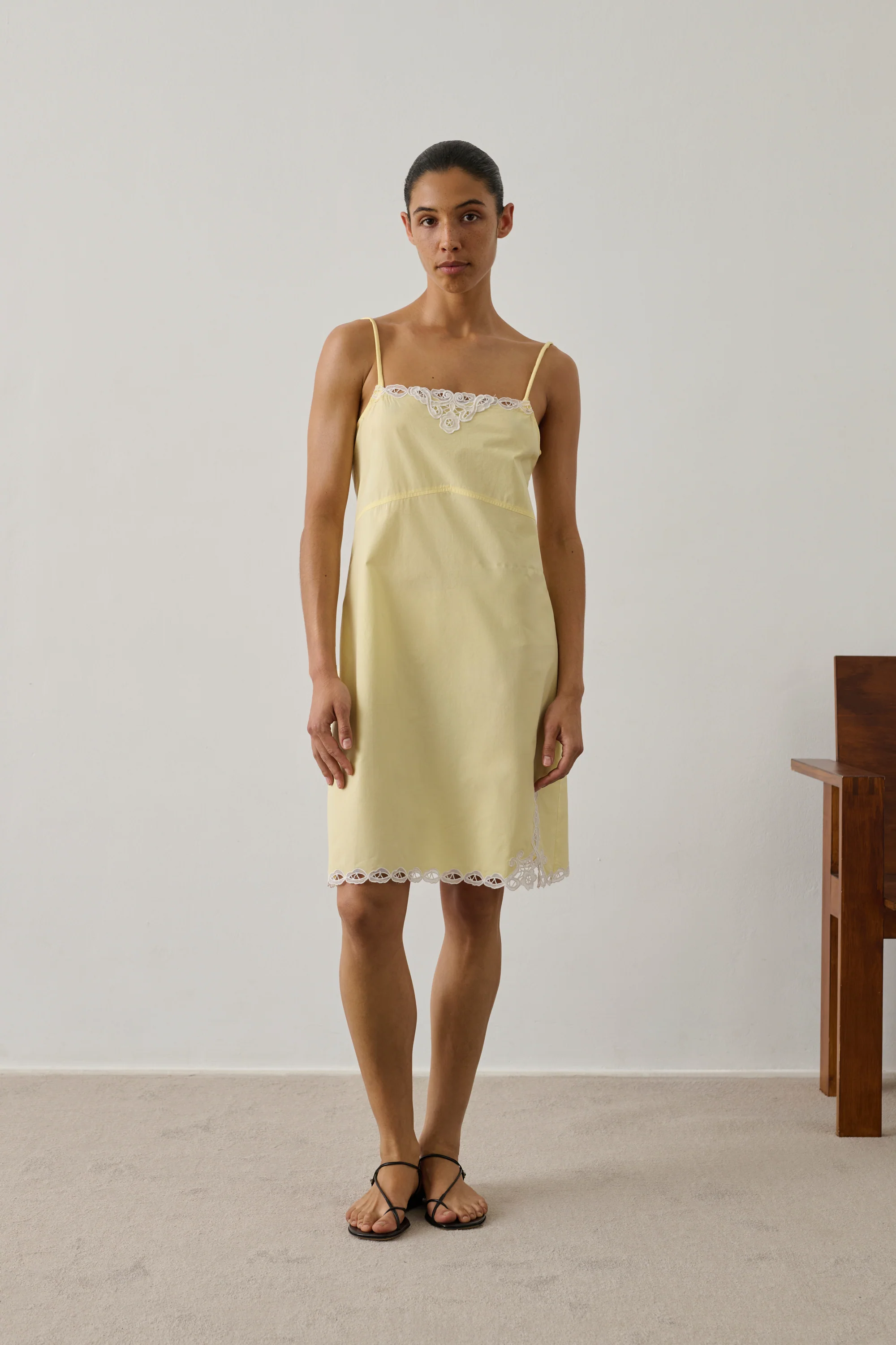 YELLOW HILLARY DRESS