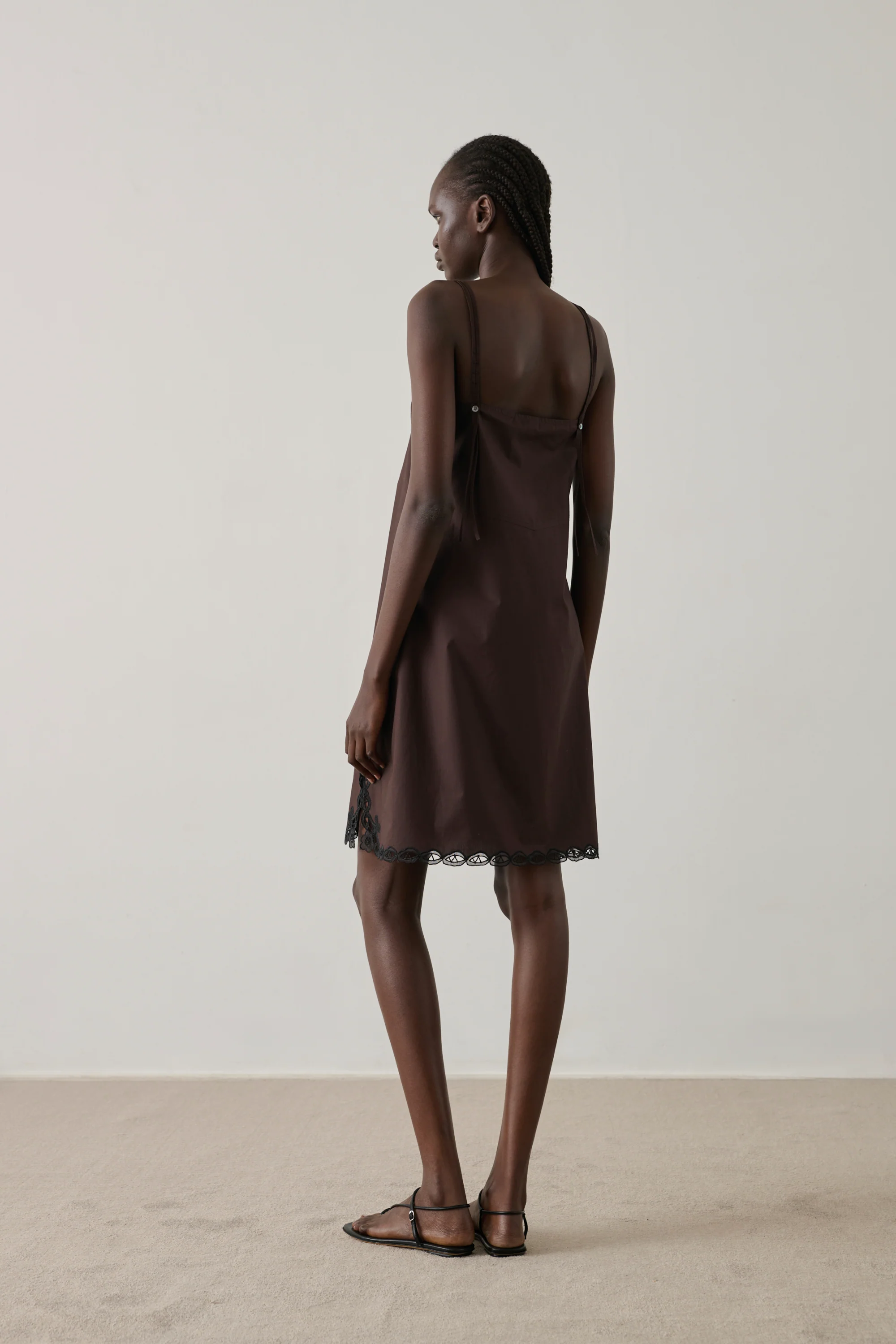 BROWN HILLARY DRESS - Image 2