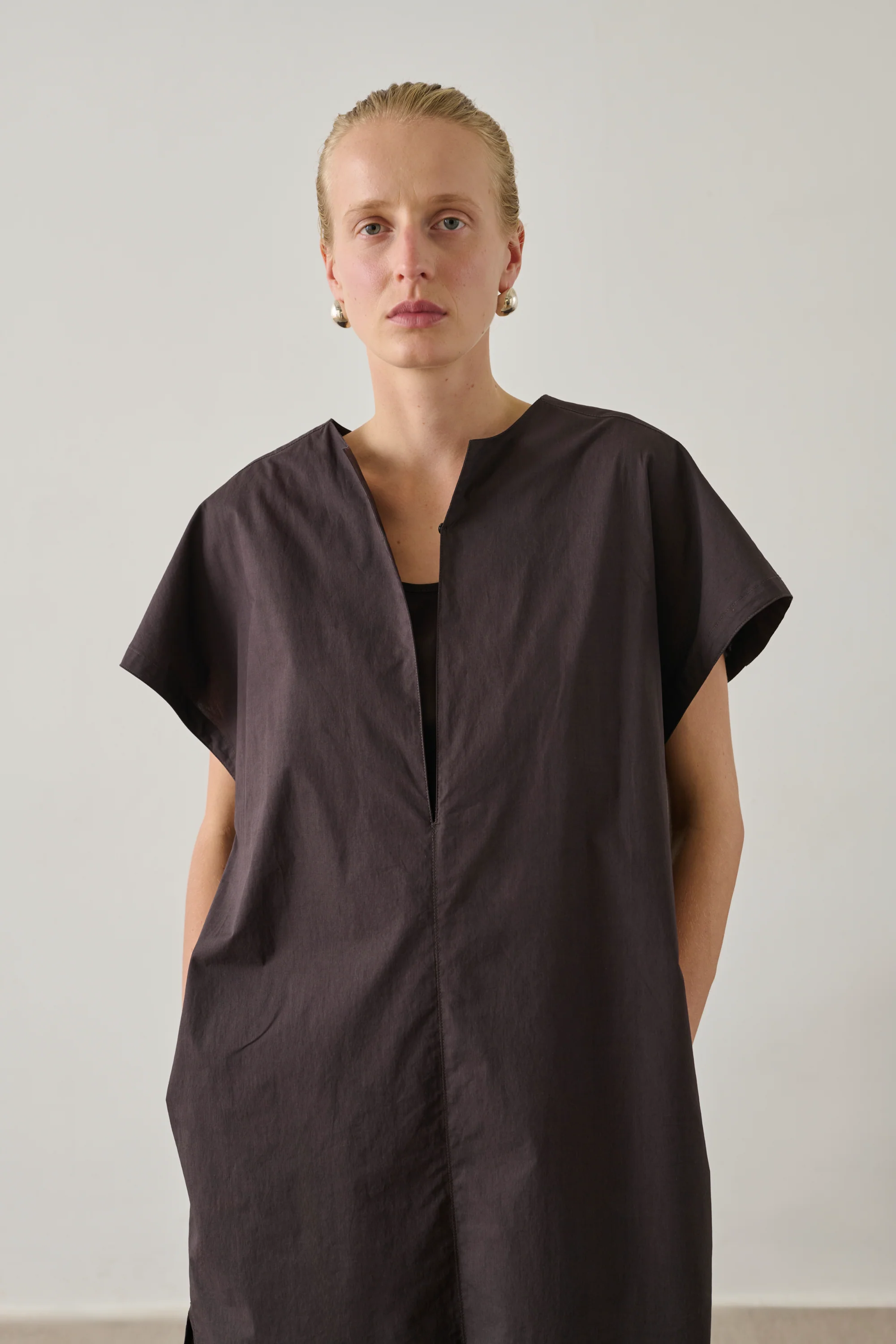 BROWN IANNI DRESS - Image 2