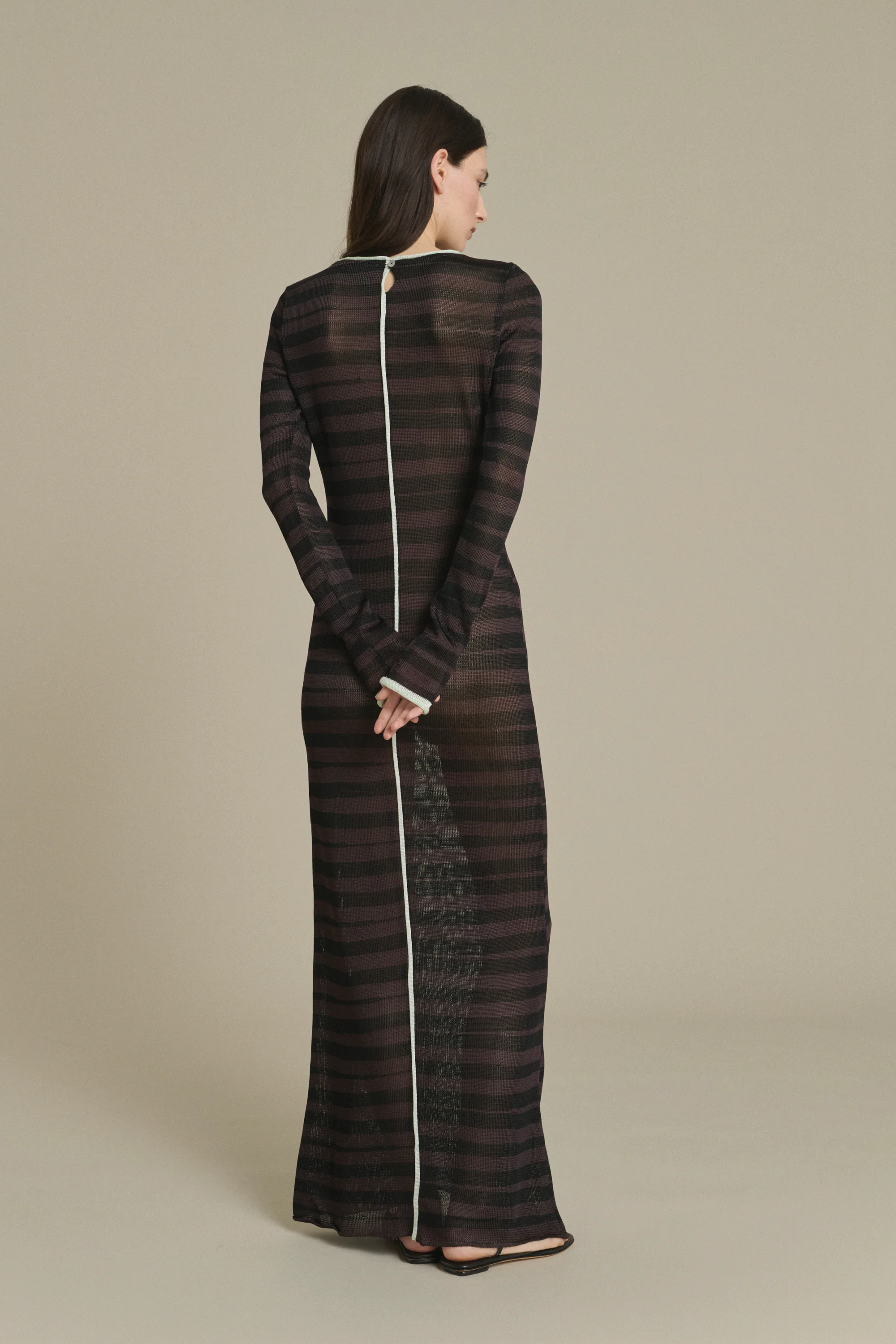 BROWN MOMO DRESS - Image 2