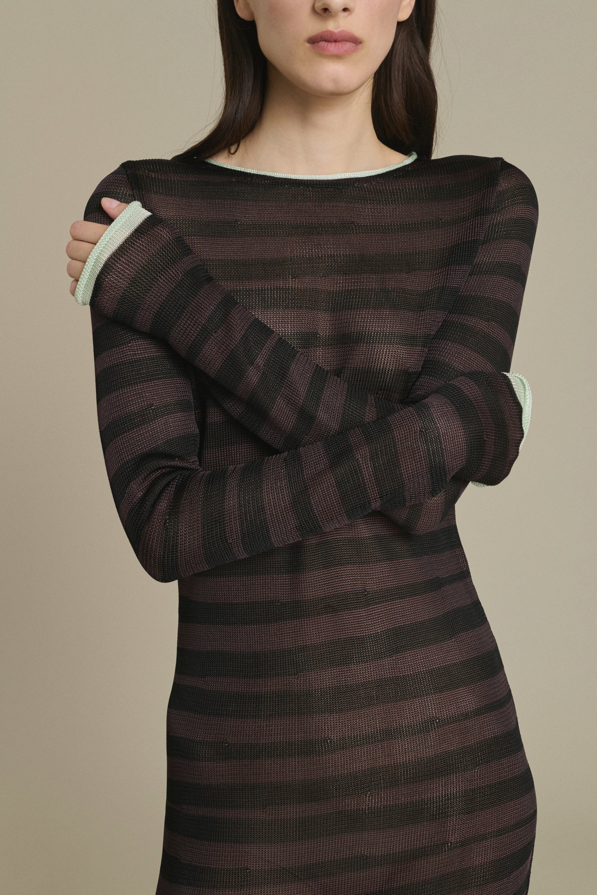 BROWN MOMO DRESS - Image 3