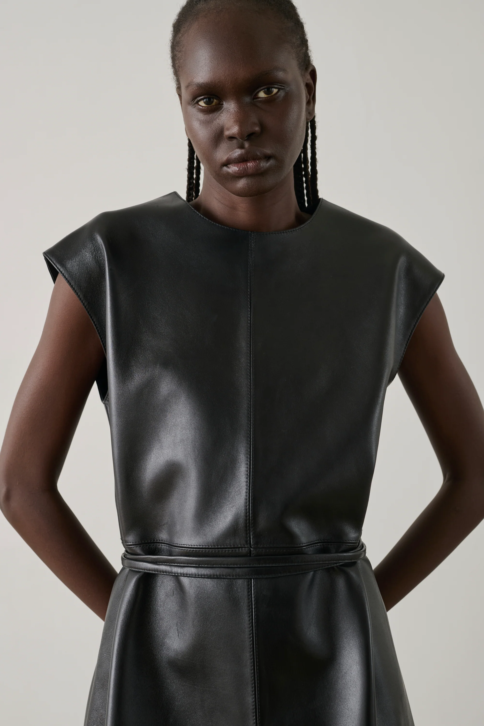 BLACK SOFIA DRESS - Image 3