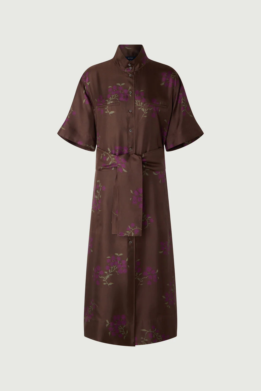 BROWN WITTY DRESS - Image 5