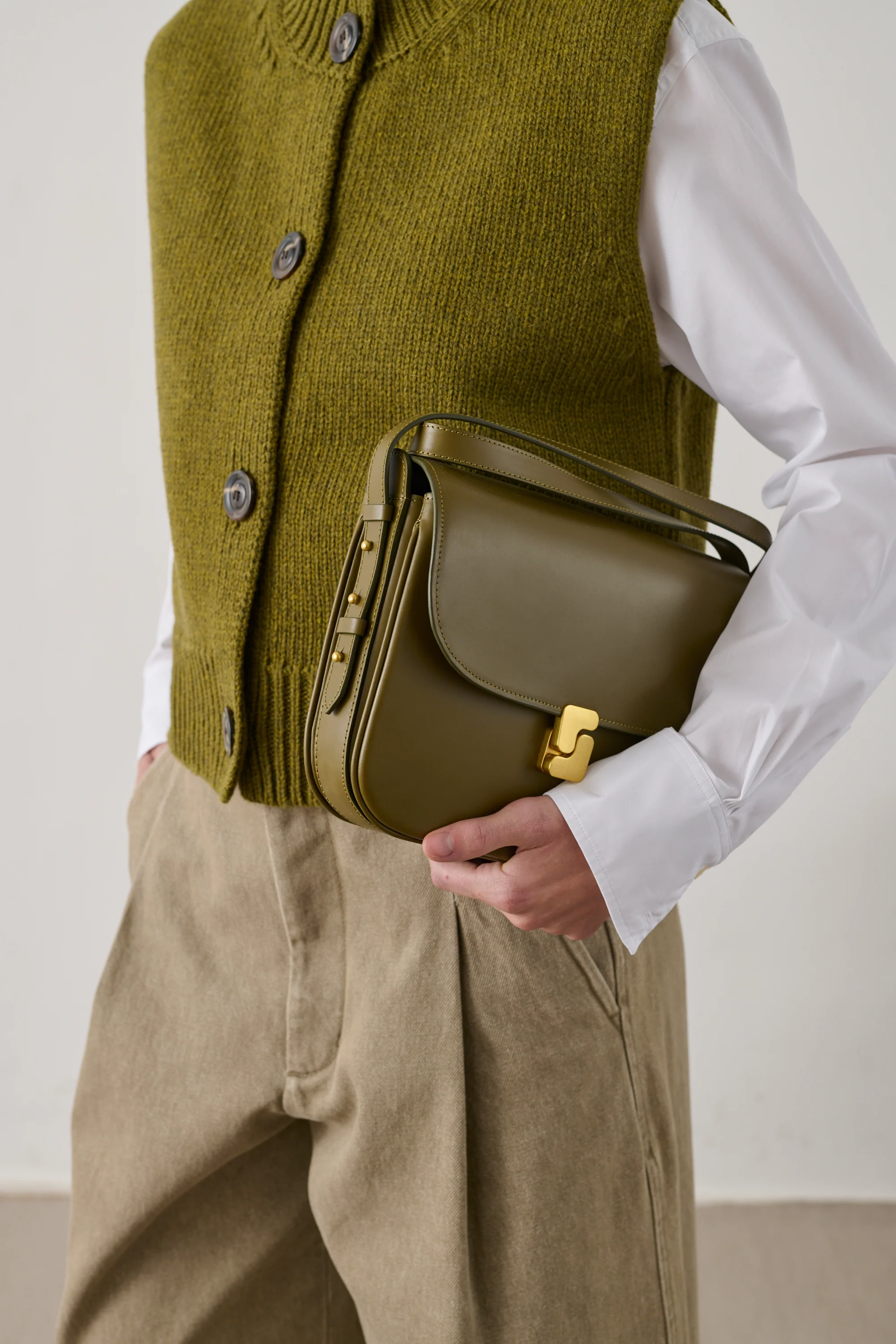 BROWN BELLISSIMA MAXI BAG - Image 2