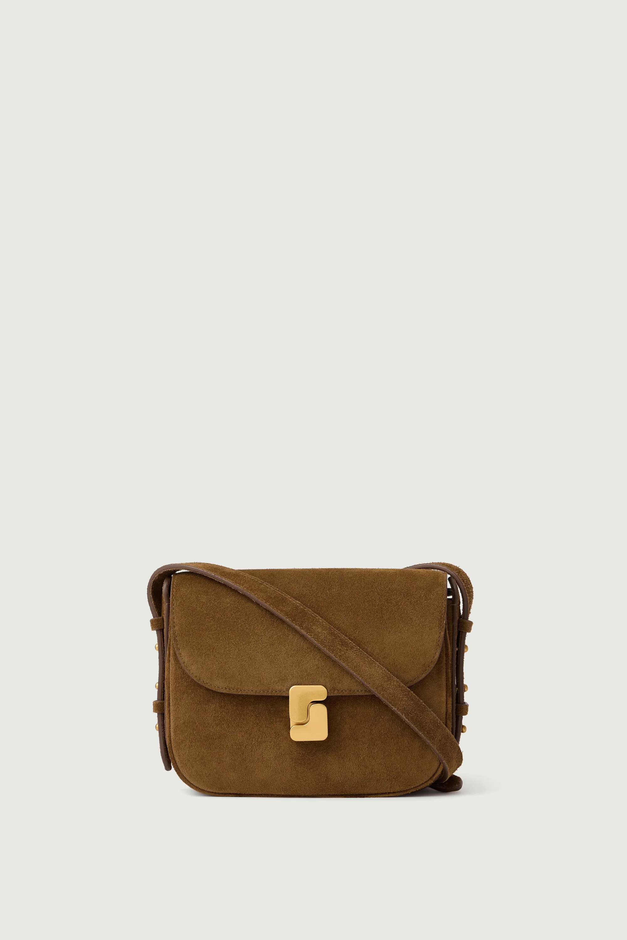 BROWN BELLISSIMA MINI BAG LEATHER CRUST