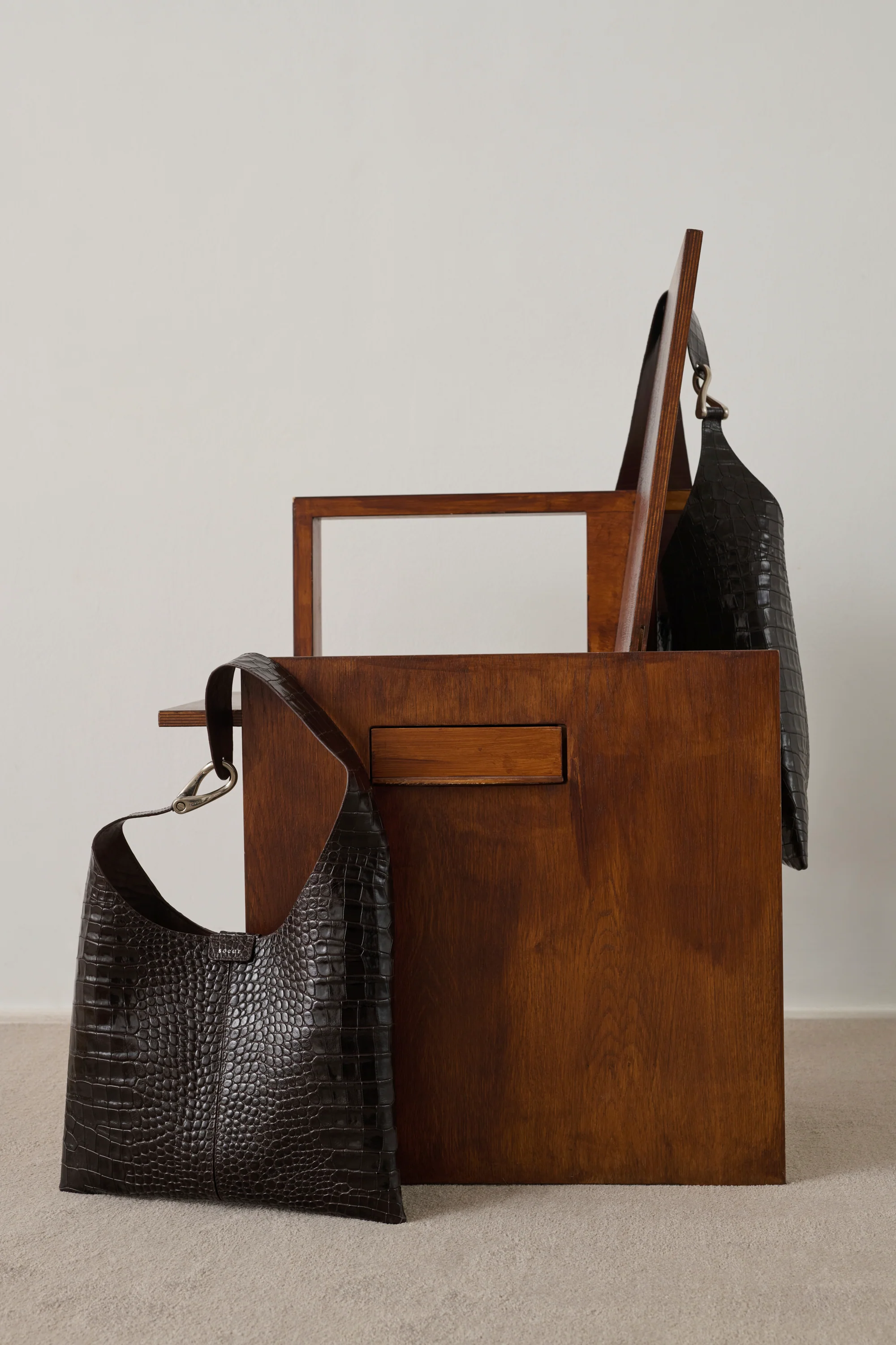 BROWN COSIMA MINI BAG - Image 6