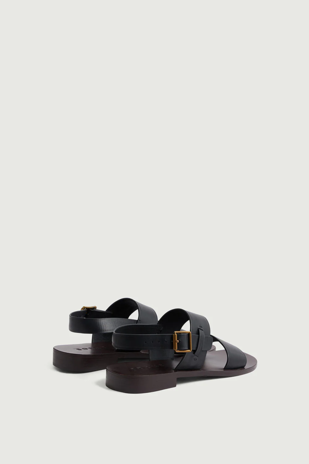 BLACK DOUGLAS SANDALS - Image 3