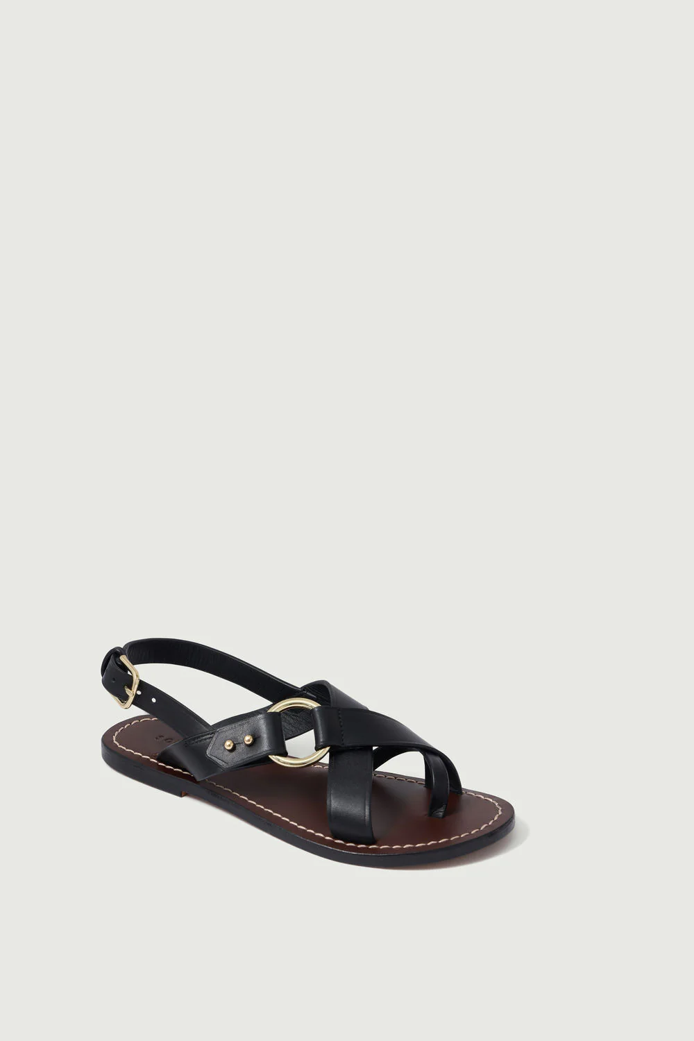 FLORENCE BLACK SANDALS - Image 3