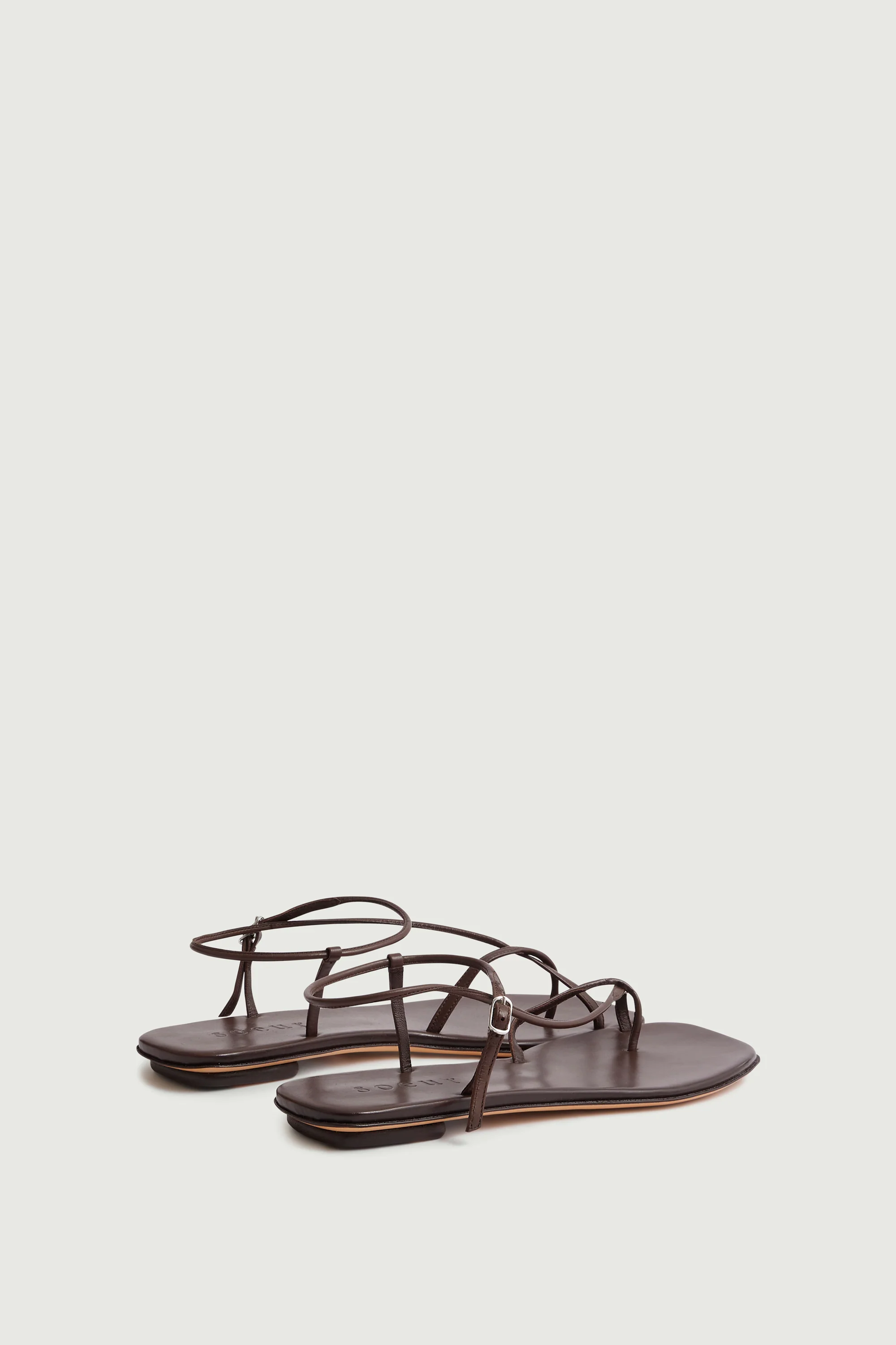 BROWN ROSALIE SANDALS - Image 3