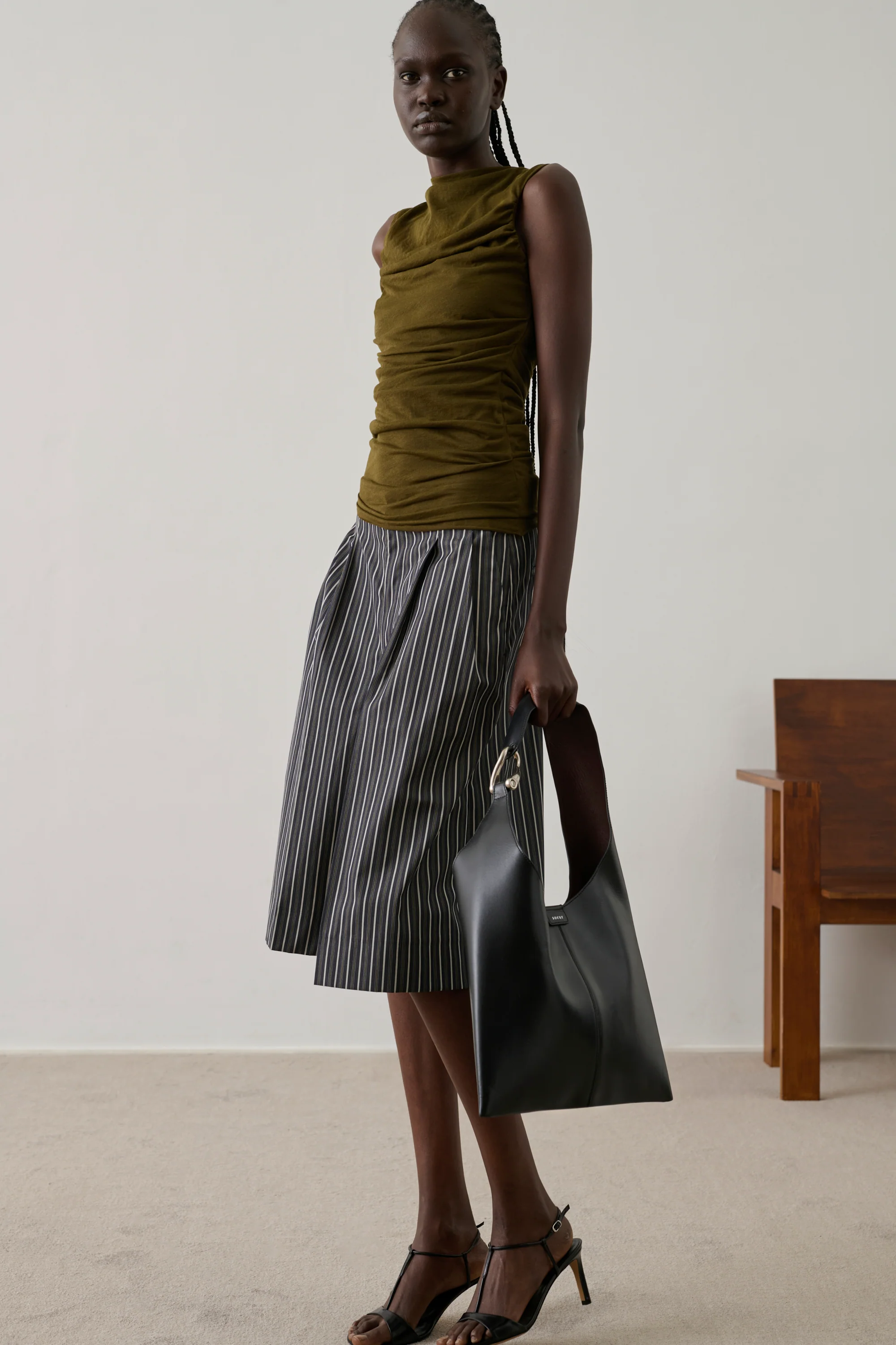 KHAKI IRINA T-SHIRT