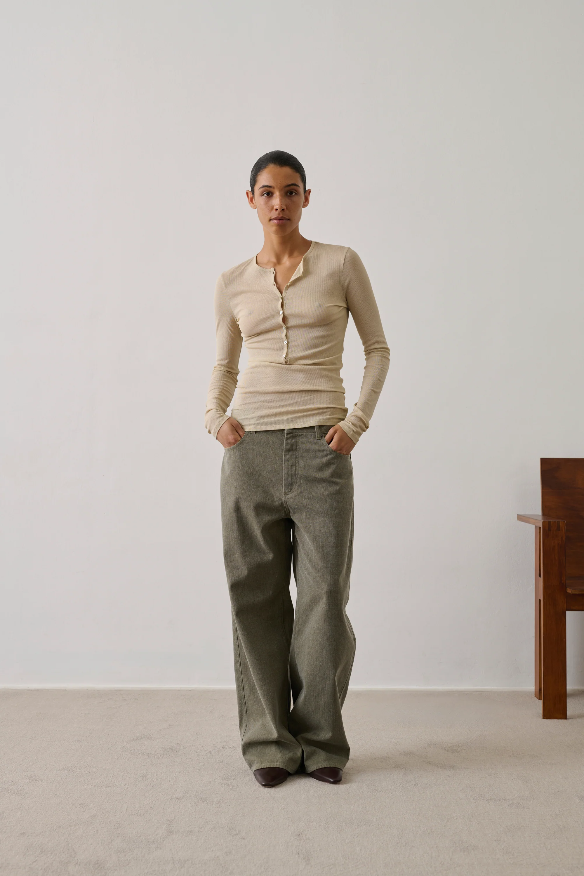 ECRU ISABELLA T-SHIRT - Image 2