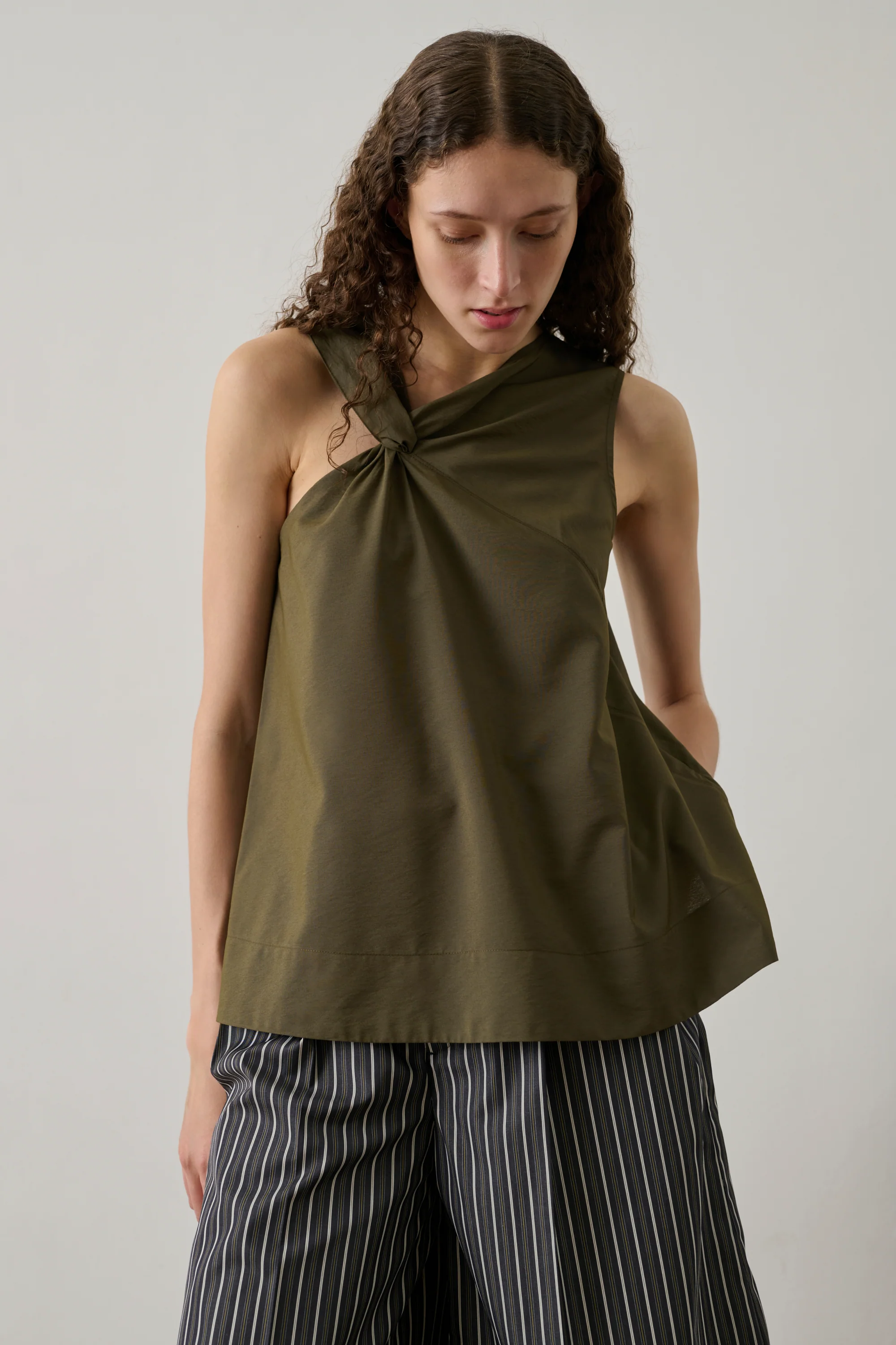KHAKI TOP ENORA - Image 3