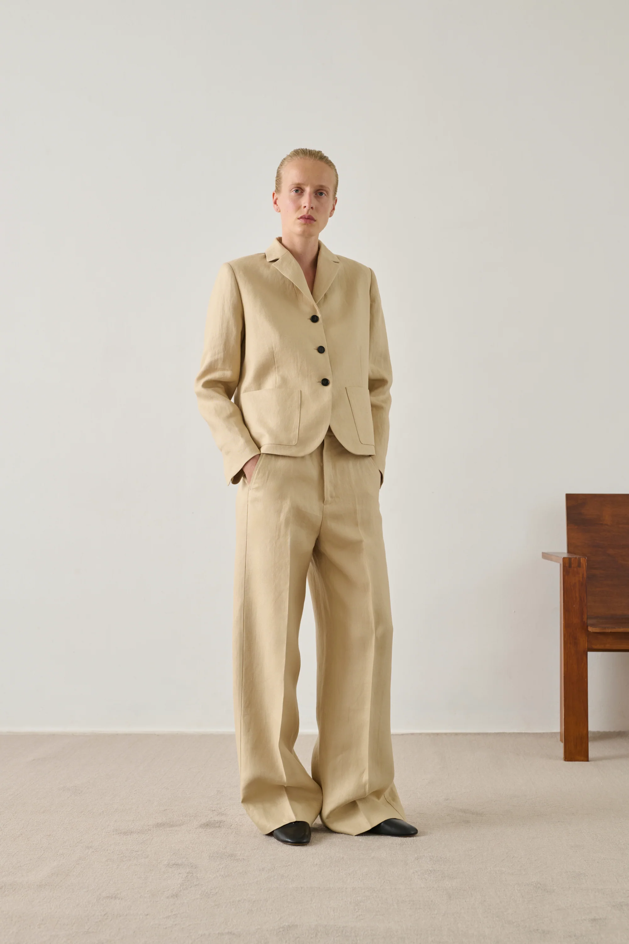 BEIGE HESPERA JACKET - Image 3