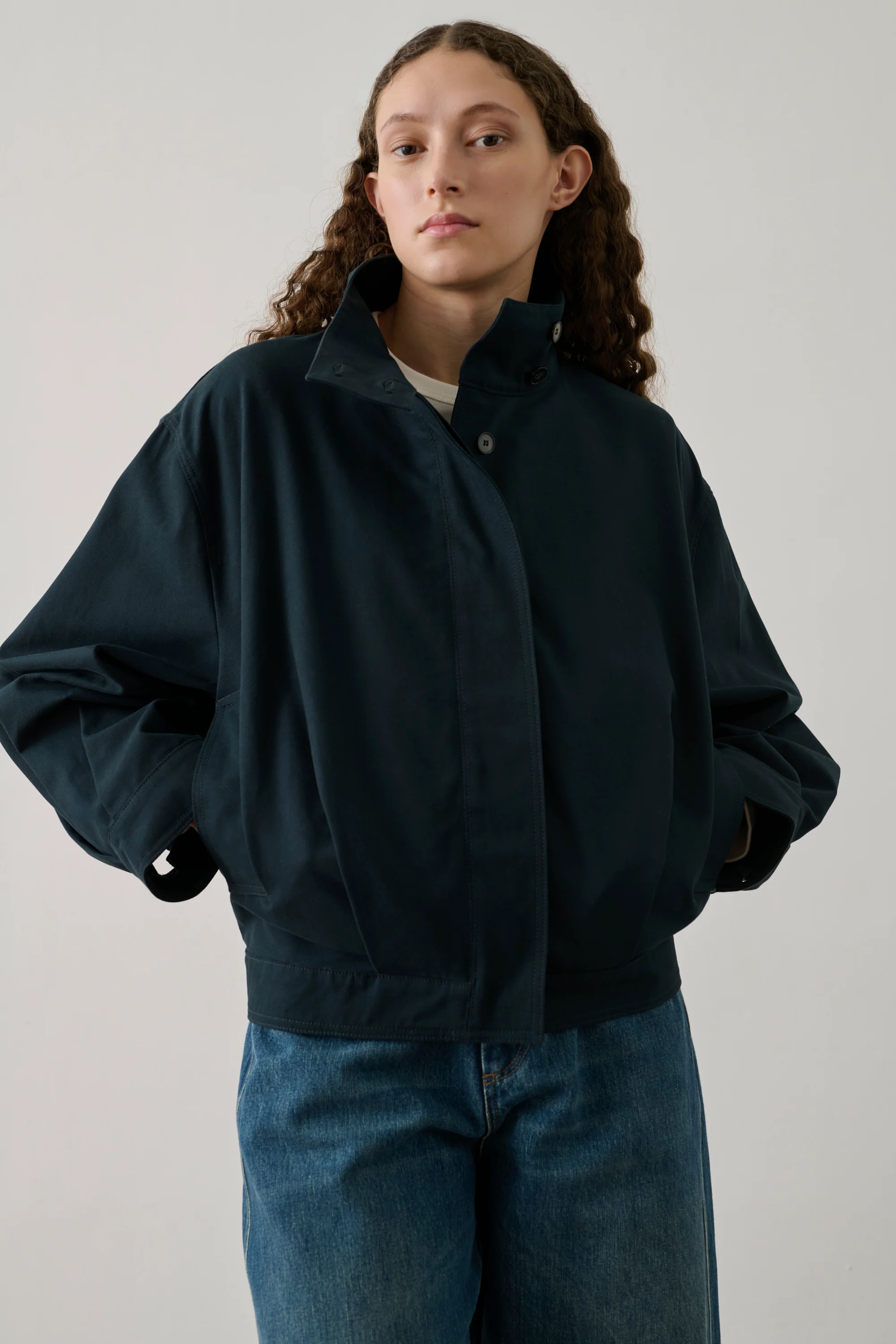 BLUE IMELDA JACKET