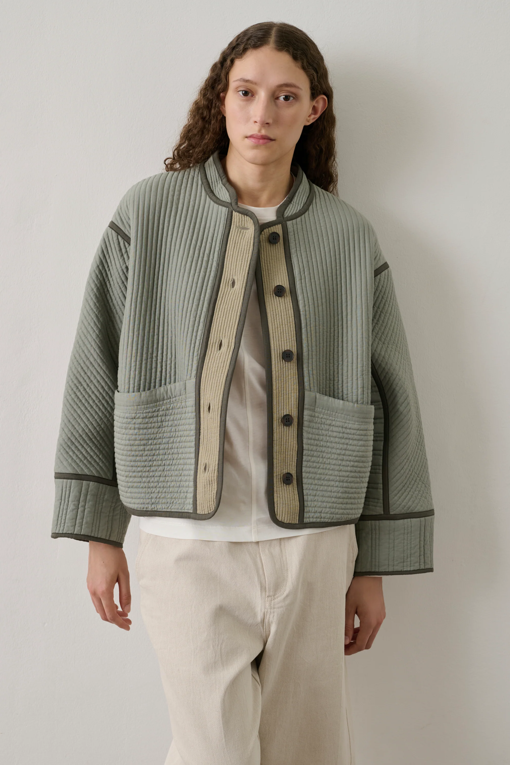 GREEN PATCHOULI JACKET